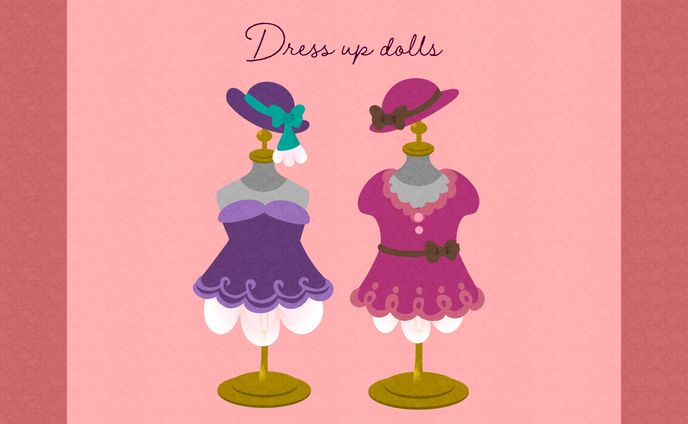 bust-up、doll