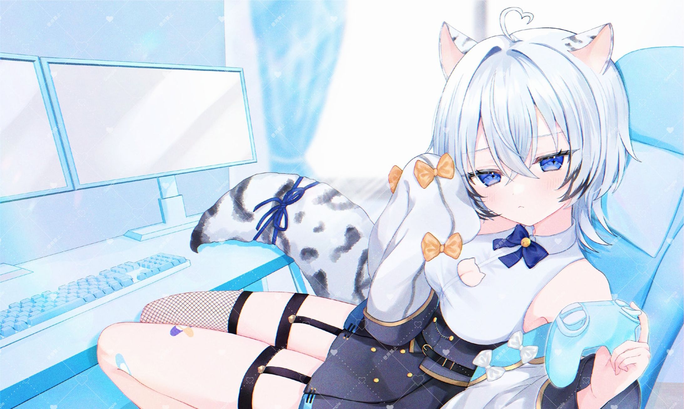 真白ましろ様ご依頼イラスト-1