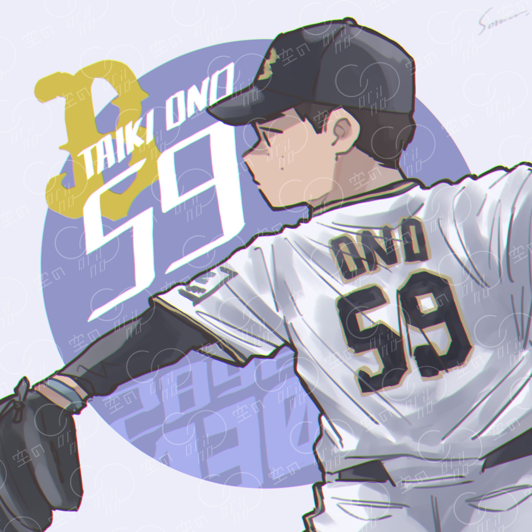 【プロ野球】小野泰己選手　Instagramアイコン-1