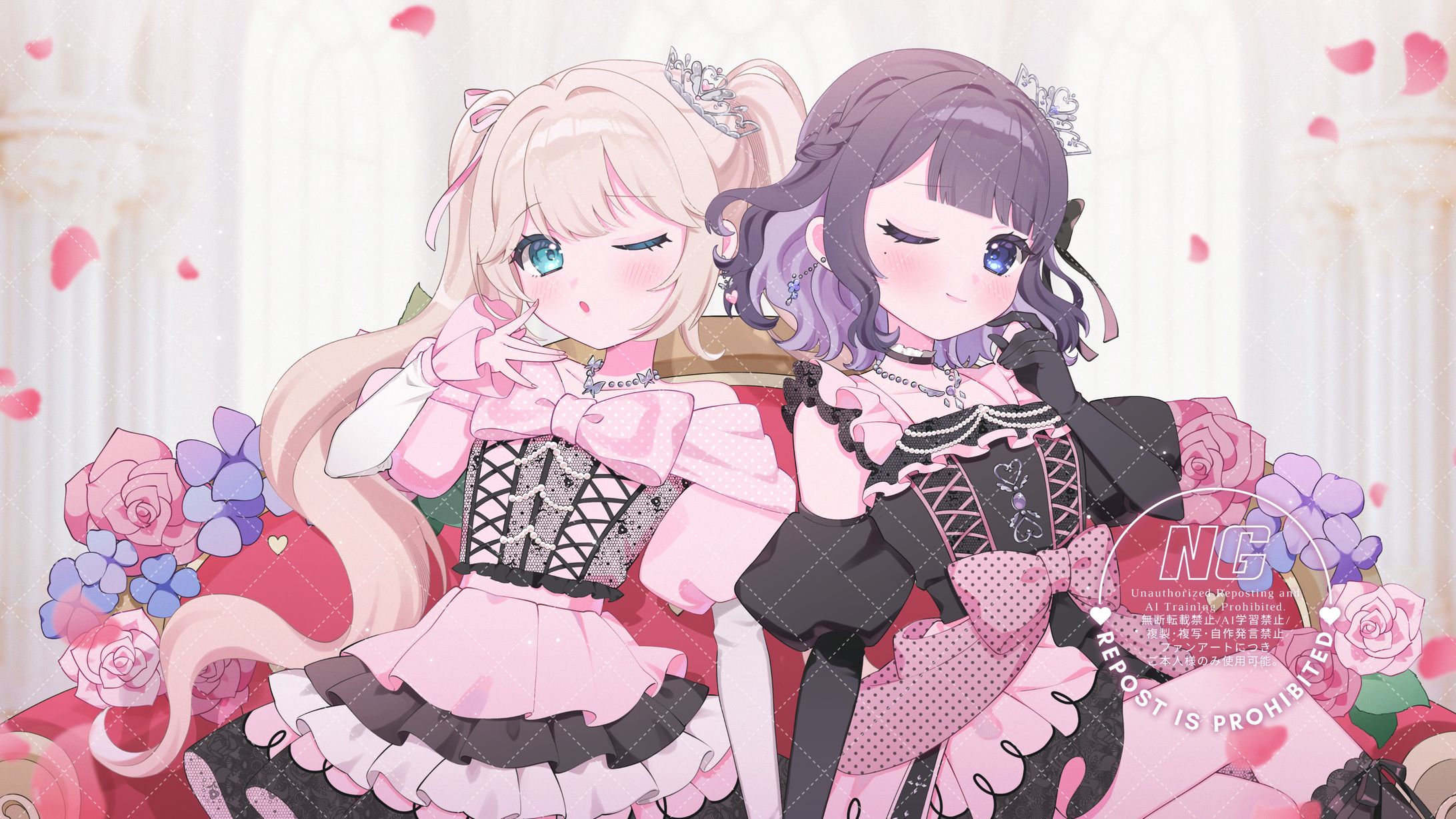 歌ってみた動画用イラスト-1