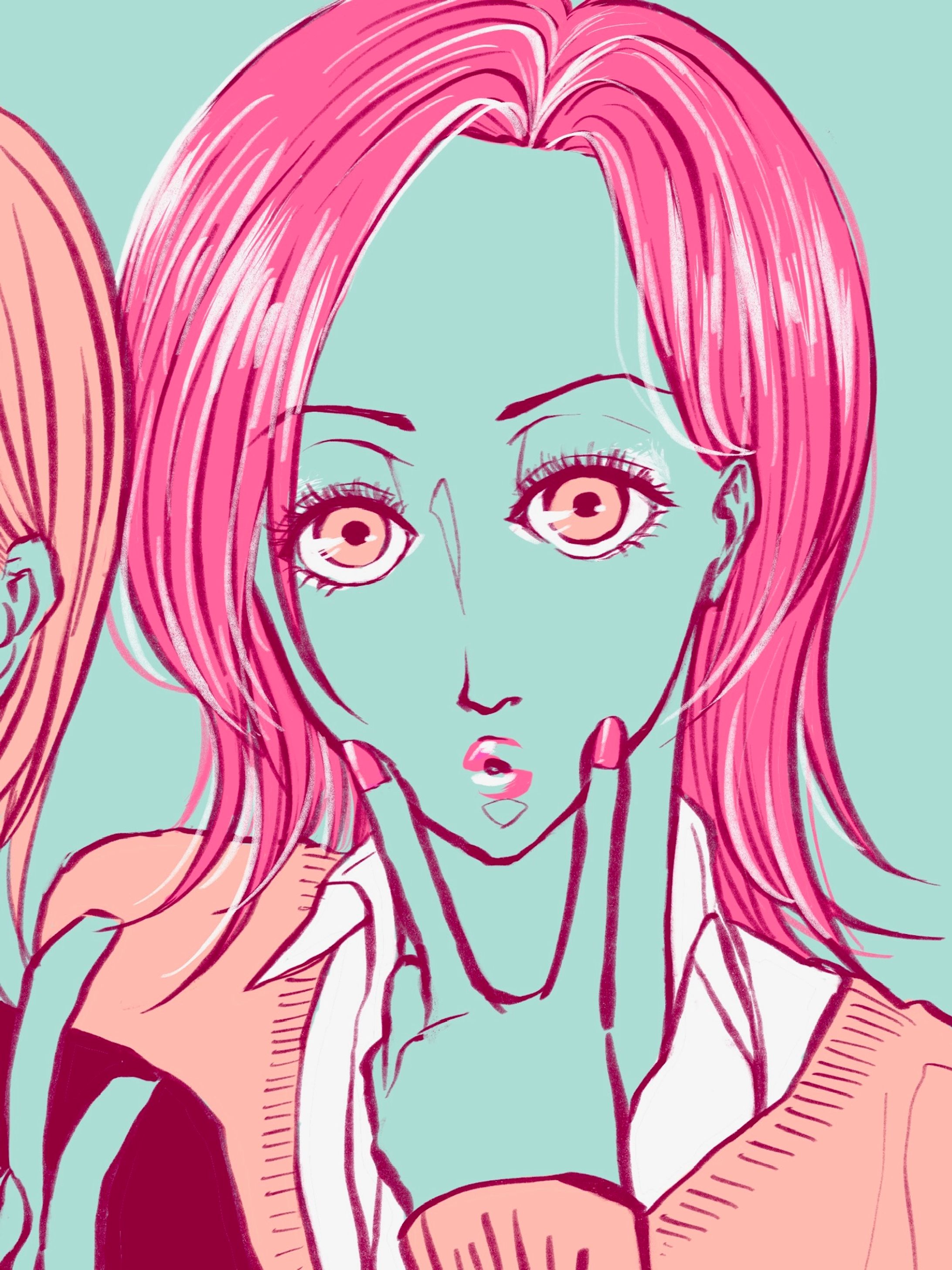 女性イラスト「0.CHEESE(チーズ)」-1