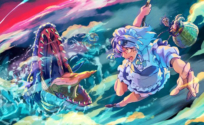 東方LostWordイラストコンテスト応募作品
