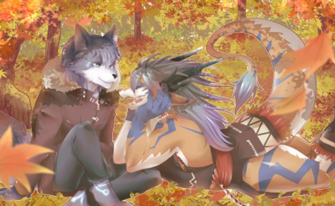 獣人と竜人の男の子たち