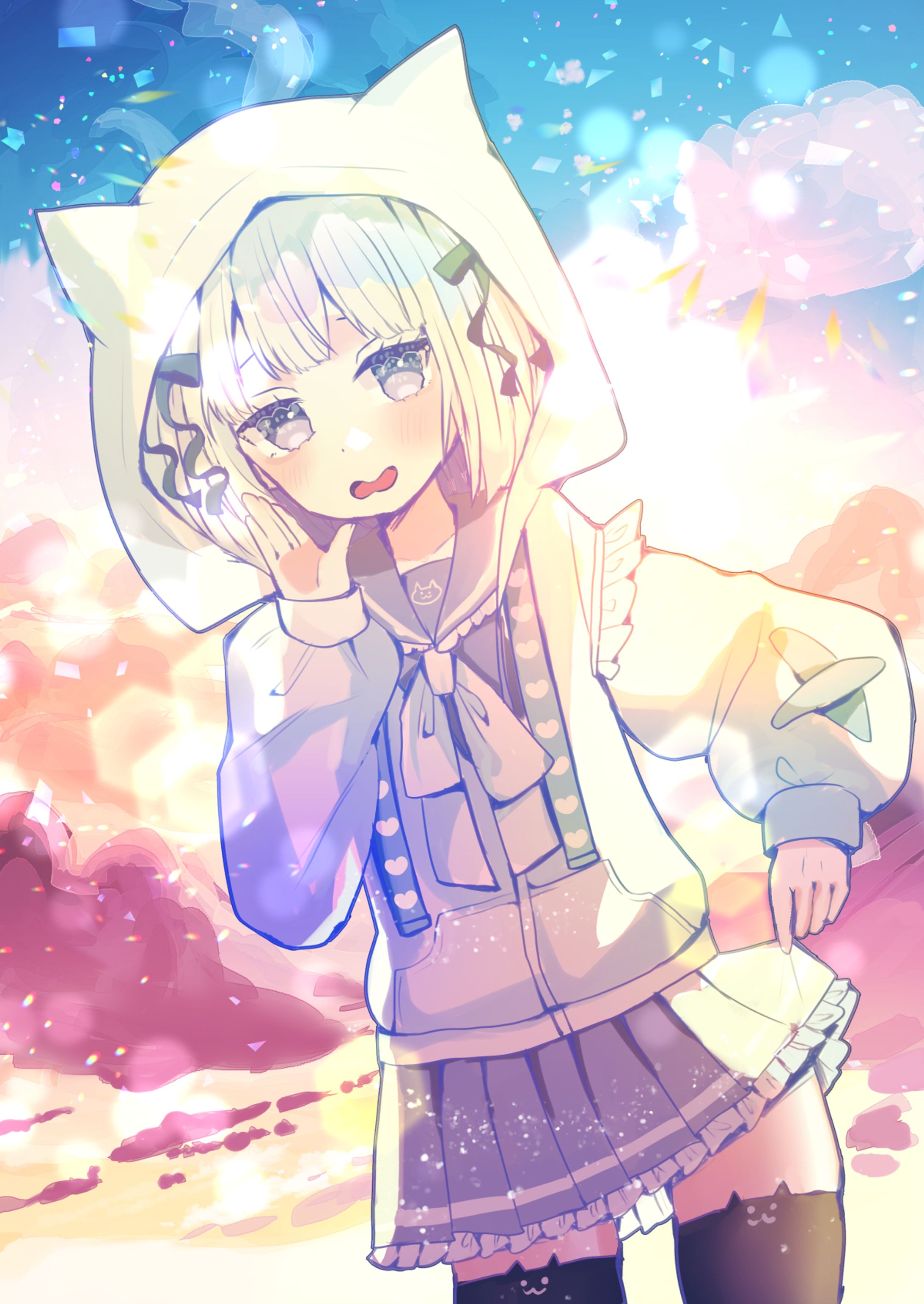 Vtuberねじめもか様ご依頼イラスト-1