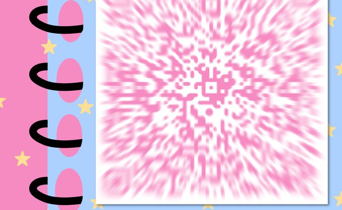 Template QR Deco - @bwgged