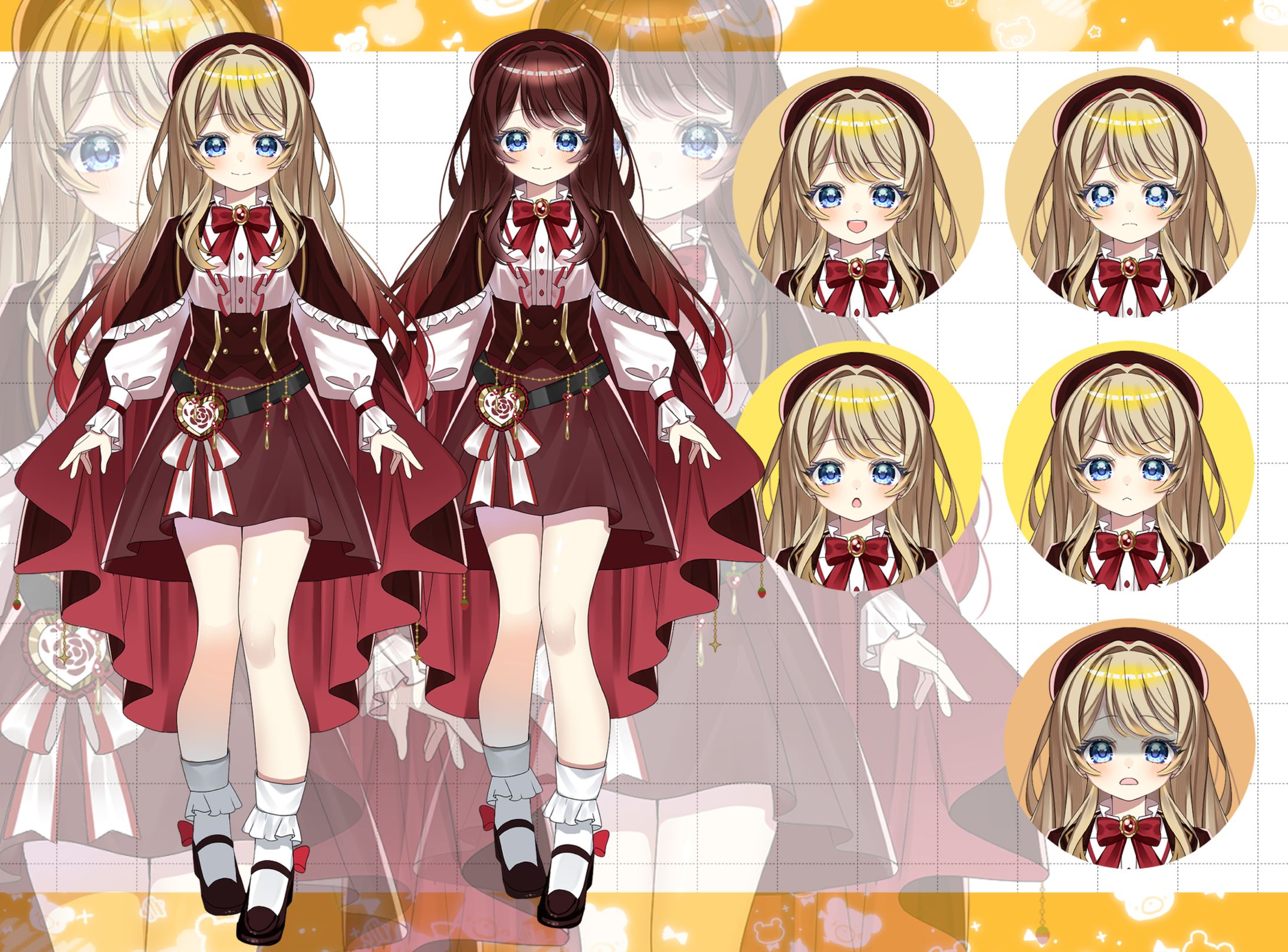 ふぃむ様 立ち絵差分セット-1