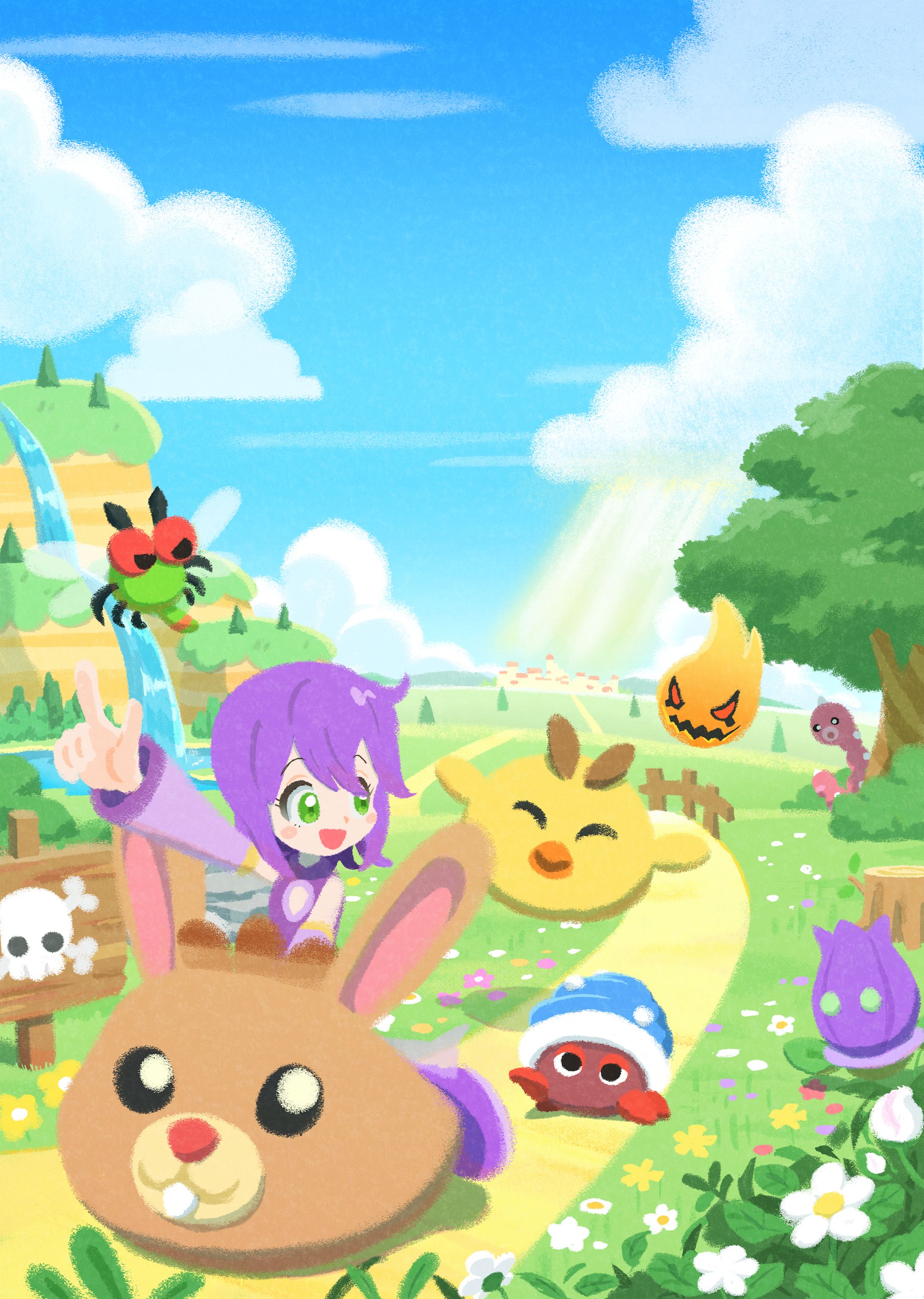 〈ゲームダンジョン10〉出店　キービジュアルイラスト-1