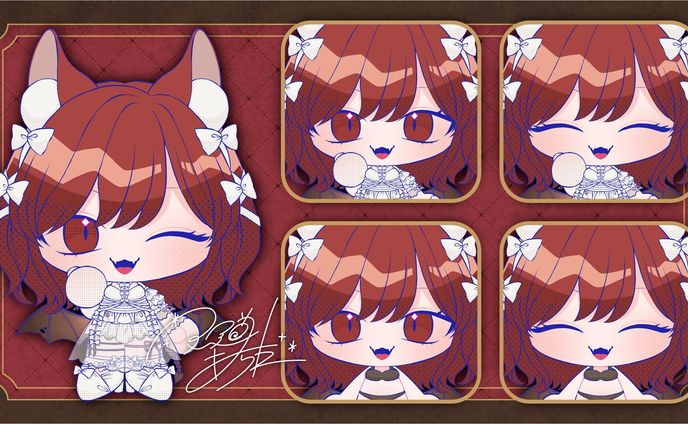 SDイラスト（差分付き）