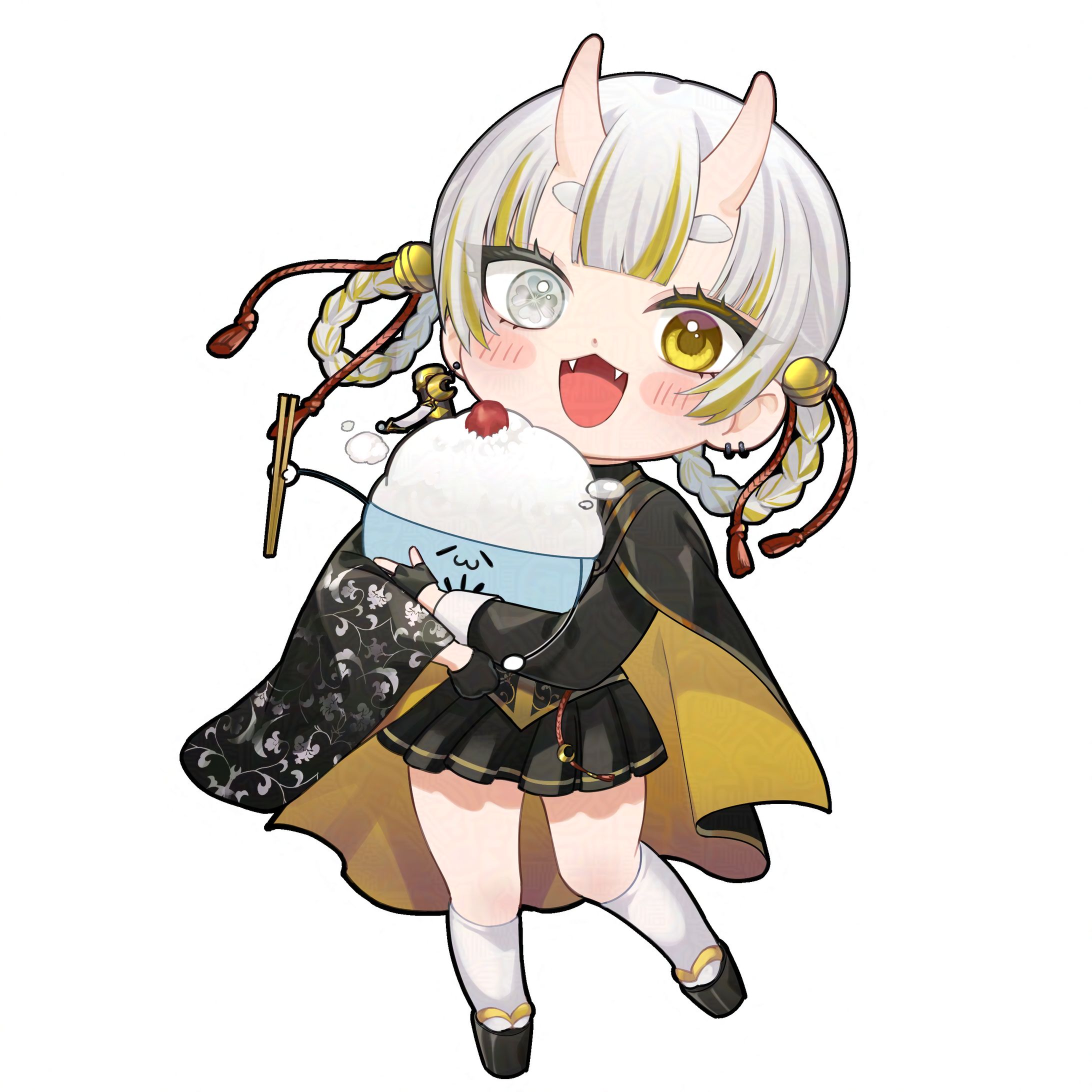 【chibi/SD】月見しゅろ様/白米部族【Vtuber】-1