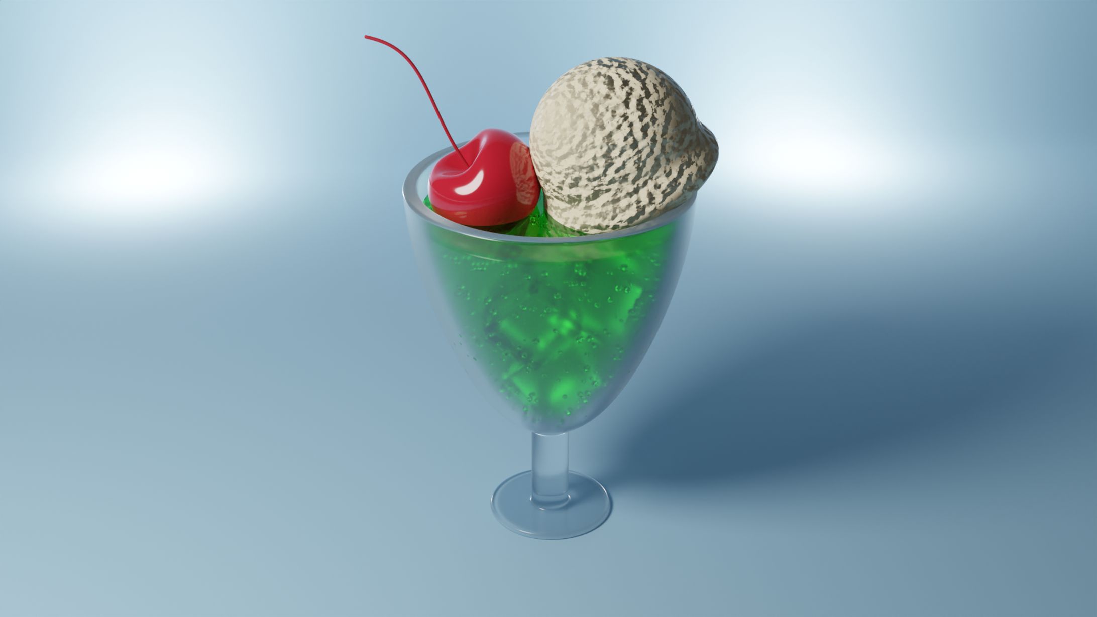 クリームソーダ　Blender-1