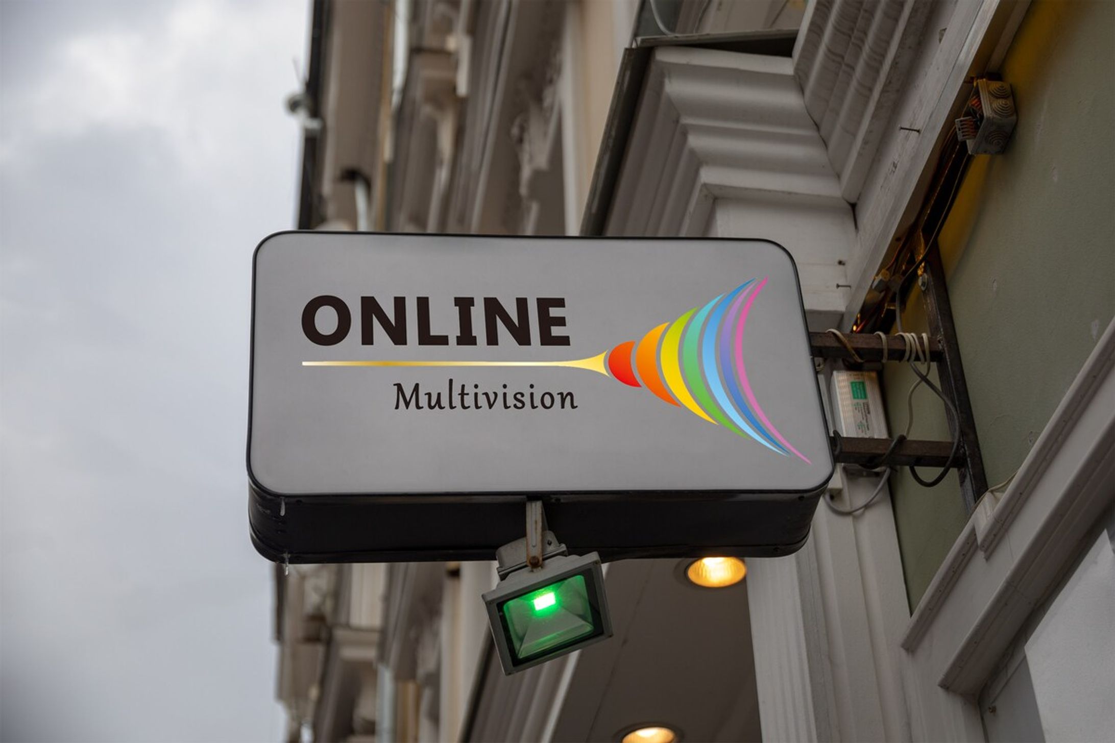 【ロゴデザイン】ONLINE-1