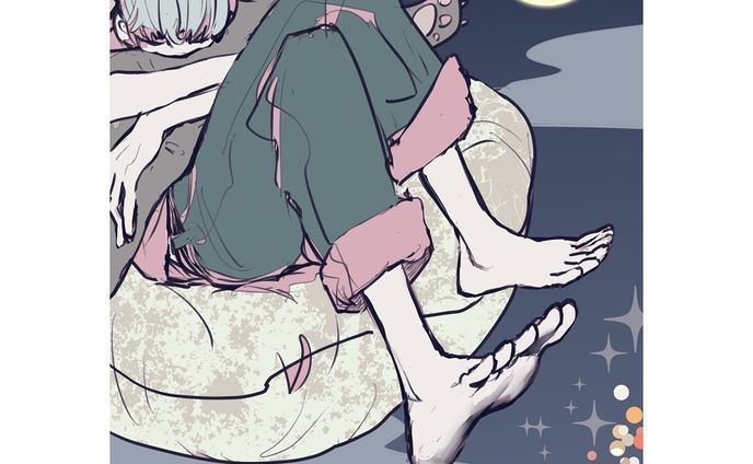おやすみー😴

#絵 #イラスト #創作イラスト #オリジナルイラスト #漫画絵 #落書き #眠る #illustration #digitalart #digitaldrawing #digitalillustration #originalart #doodle