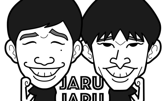 ジャルジャル 似顔絵イラスト