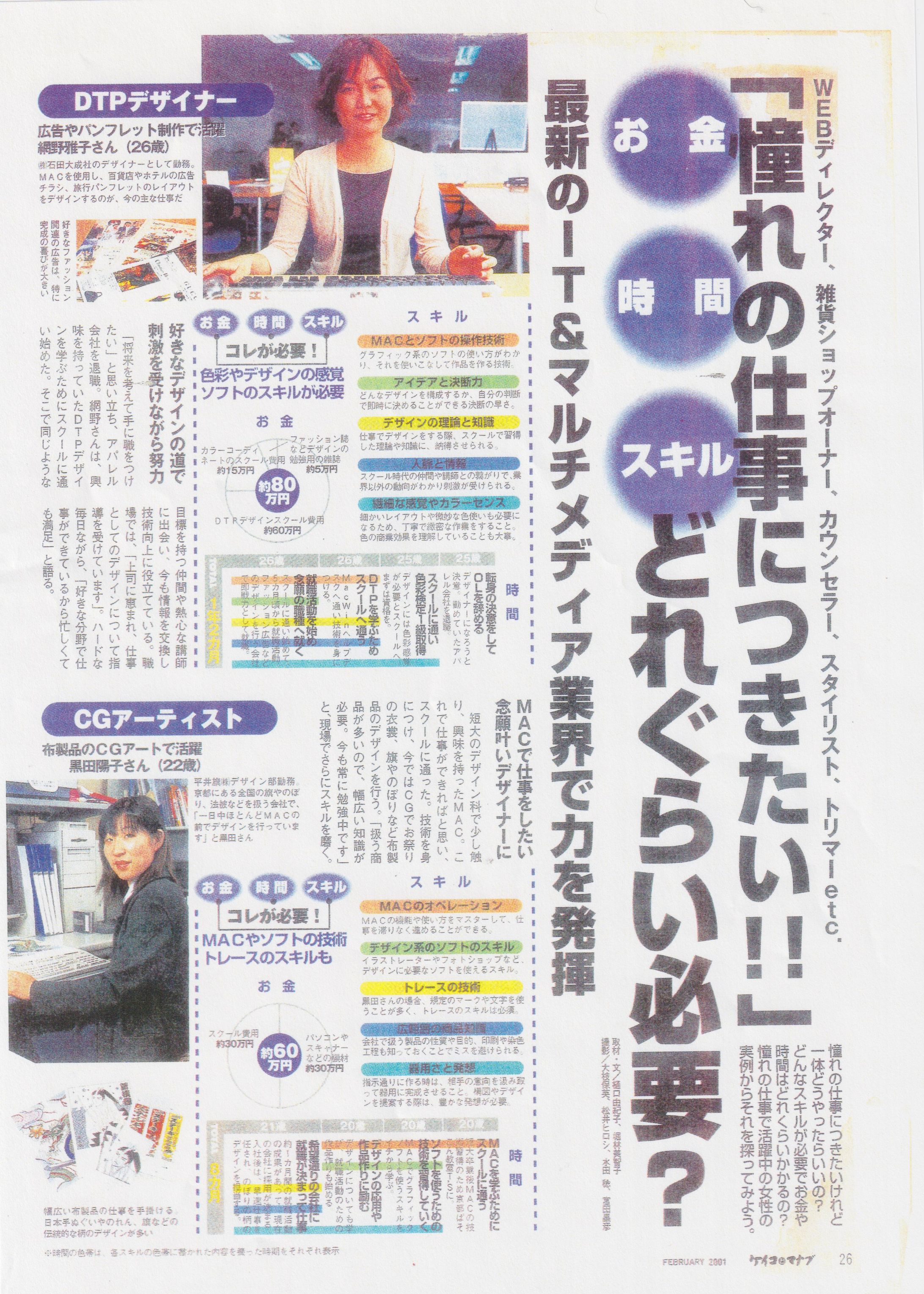 ケイコとマナブ 2001年2月号-1