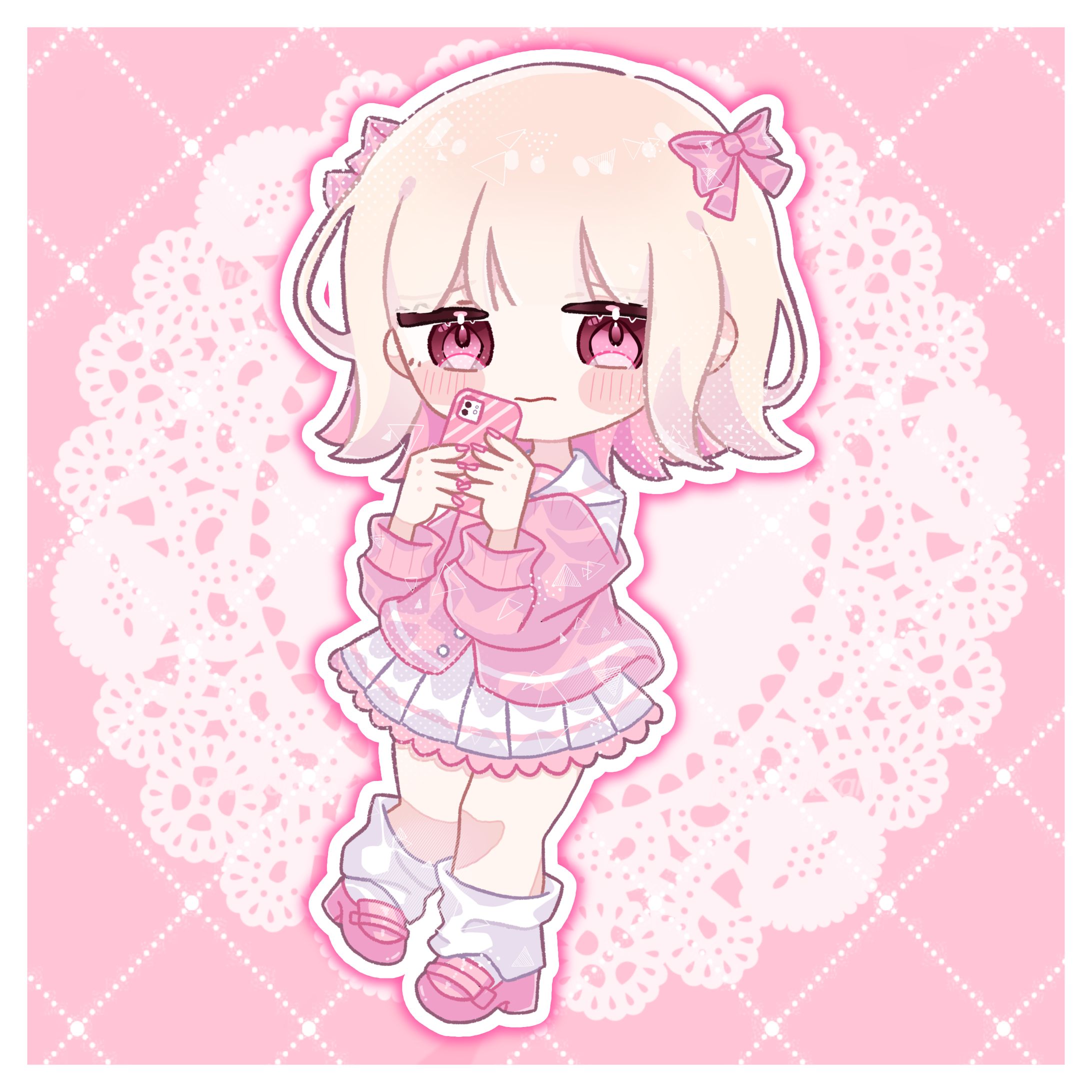 【自主制作】サンプル用イラスト🩷-1