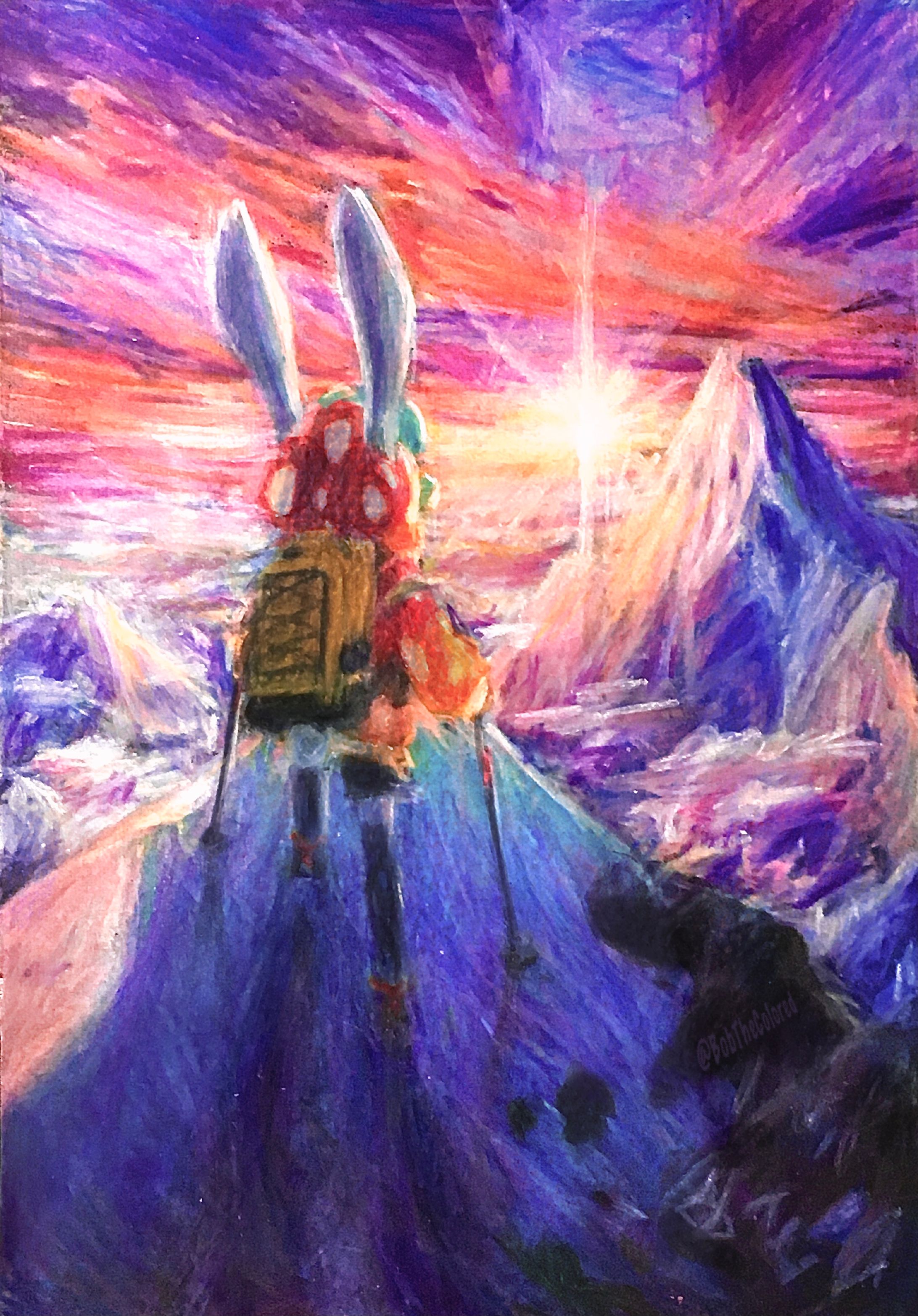登った先で見た景色(創作)-1