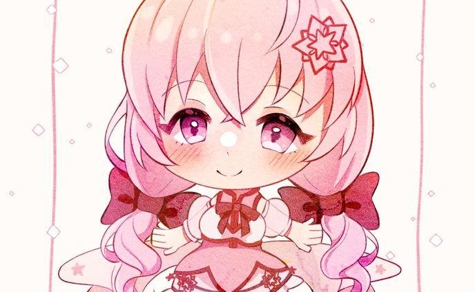 真白ユキ様＊水彩風SDキャラ