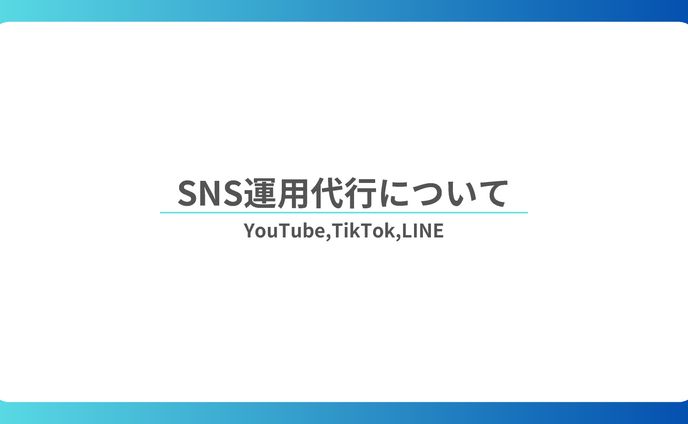 SNS運用代行資料