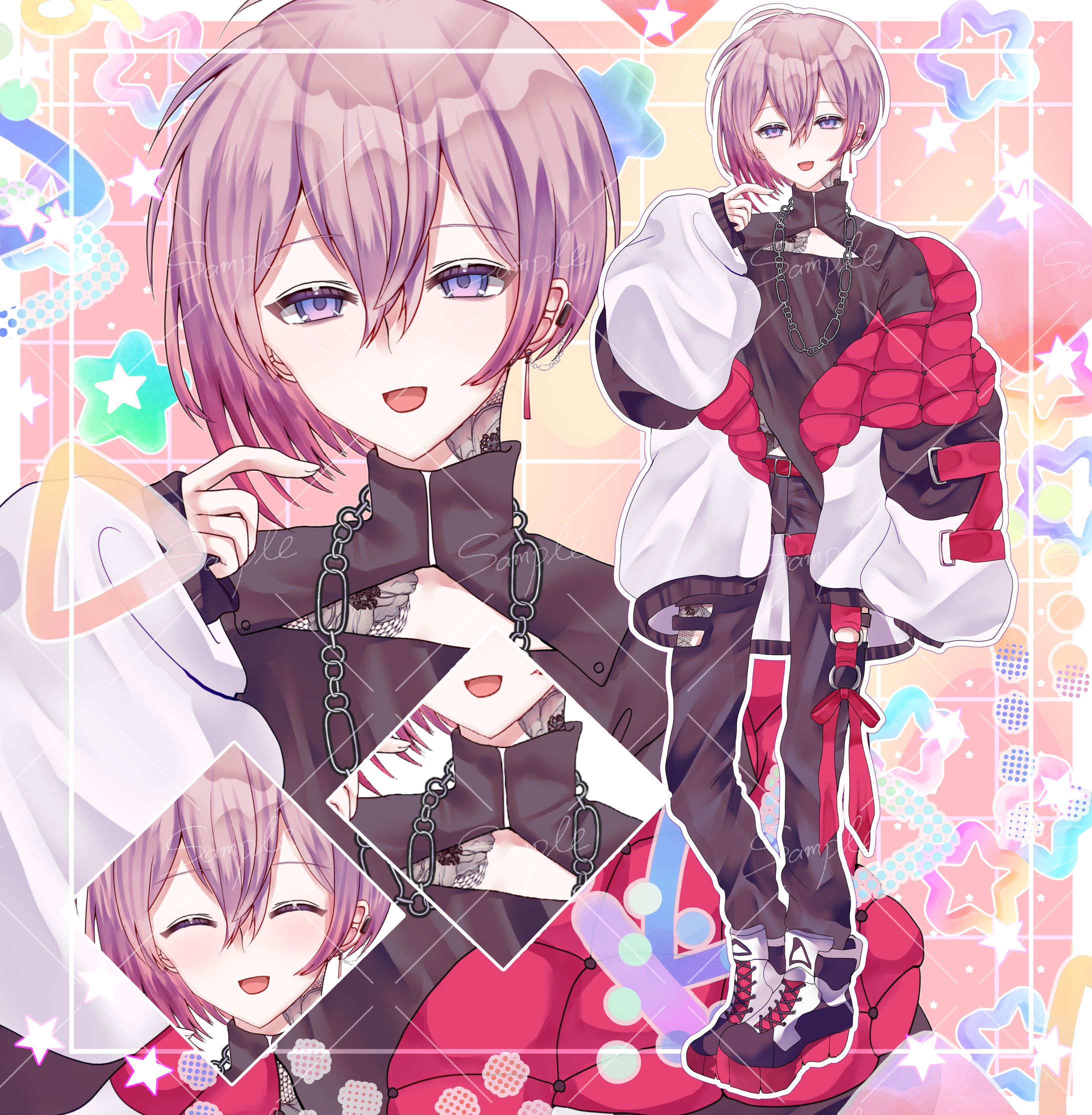 《全身》《オリジナル》GrandNewDayVに魂募集の立ち絵として提出-1
