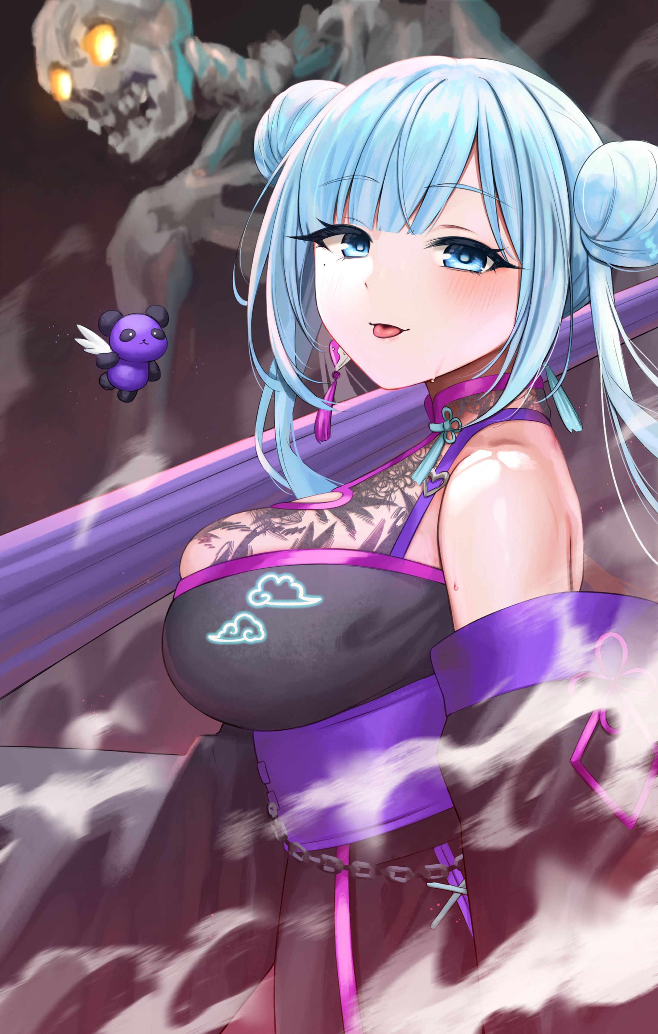 デビュー1ヶ月記念イラスト-1