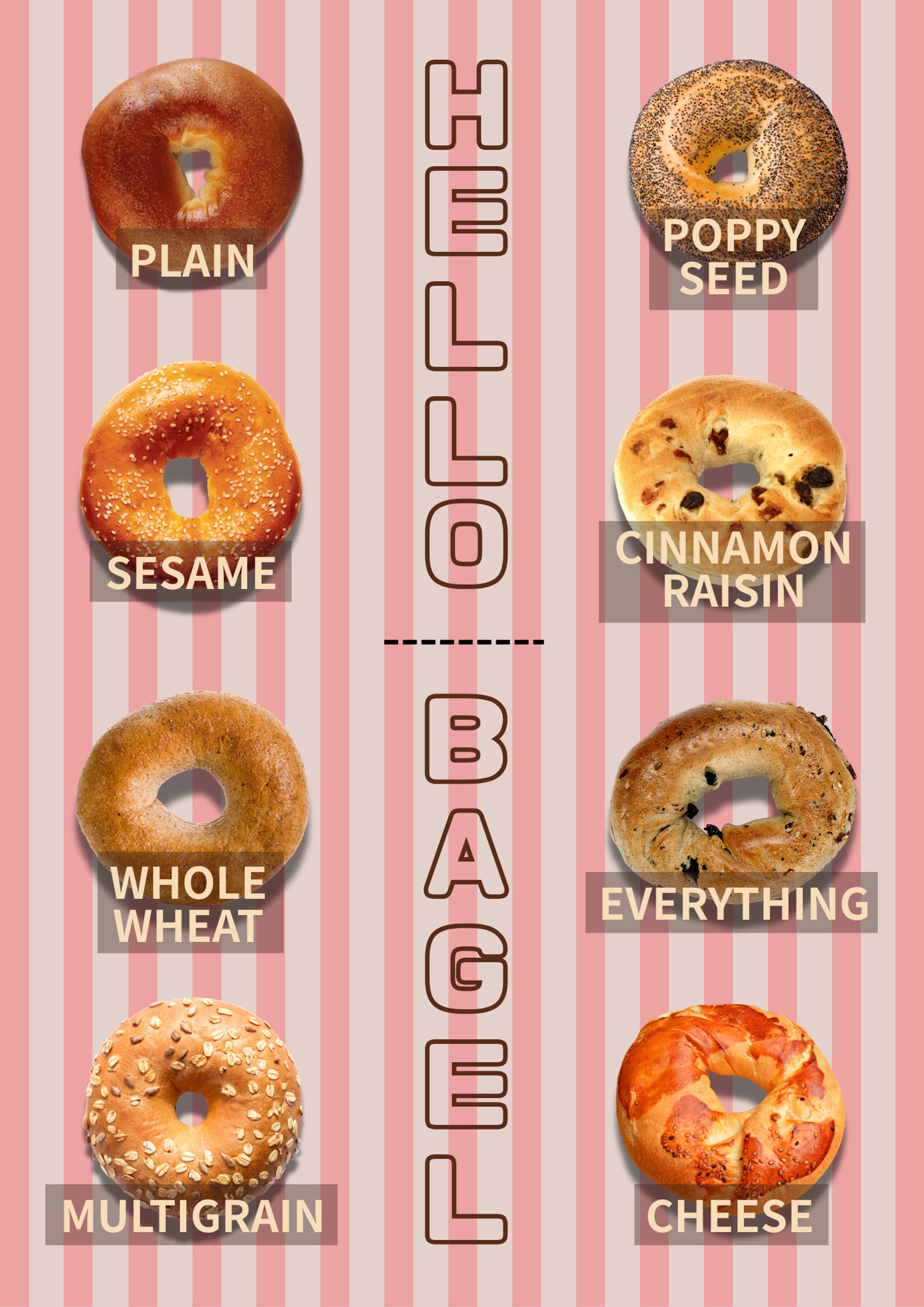 チラシ(架空のベーグル店)-1