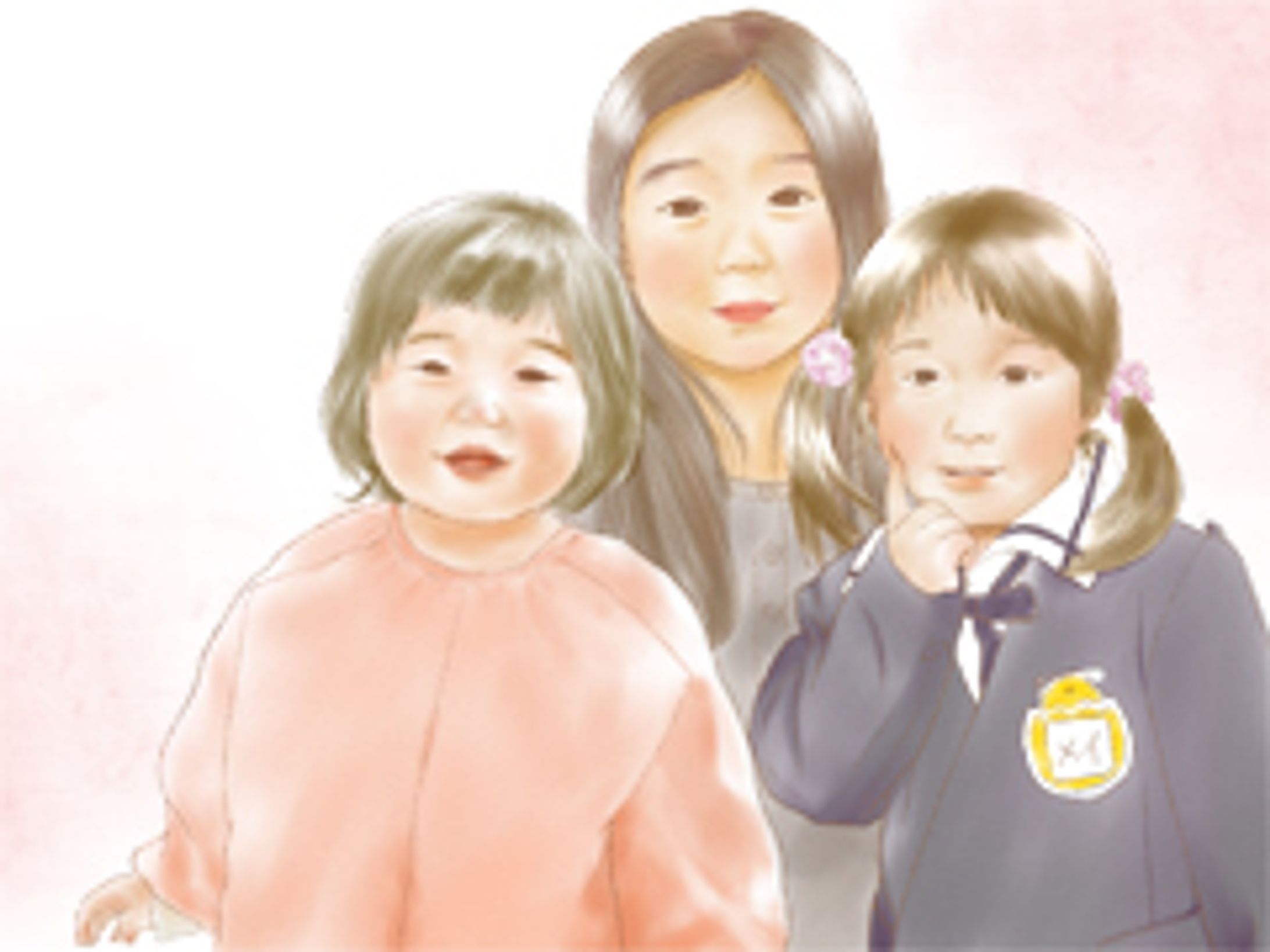 似顔絵水彩風-1