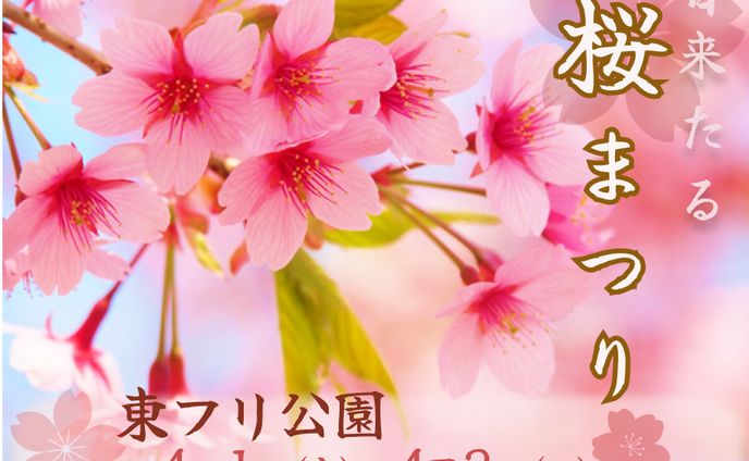 春さくらまつりPOP