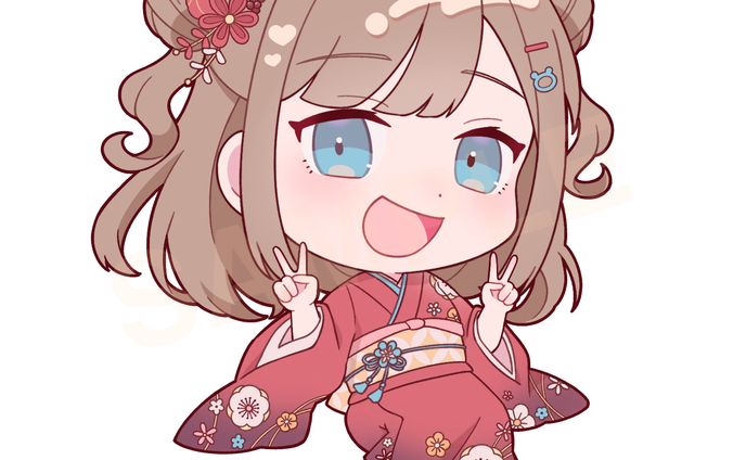 三ツ花ゆず様 年賀用イラスト