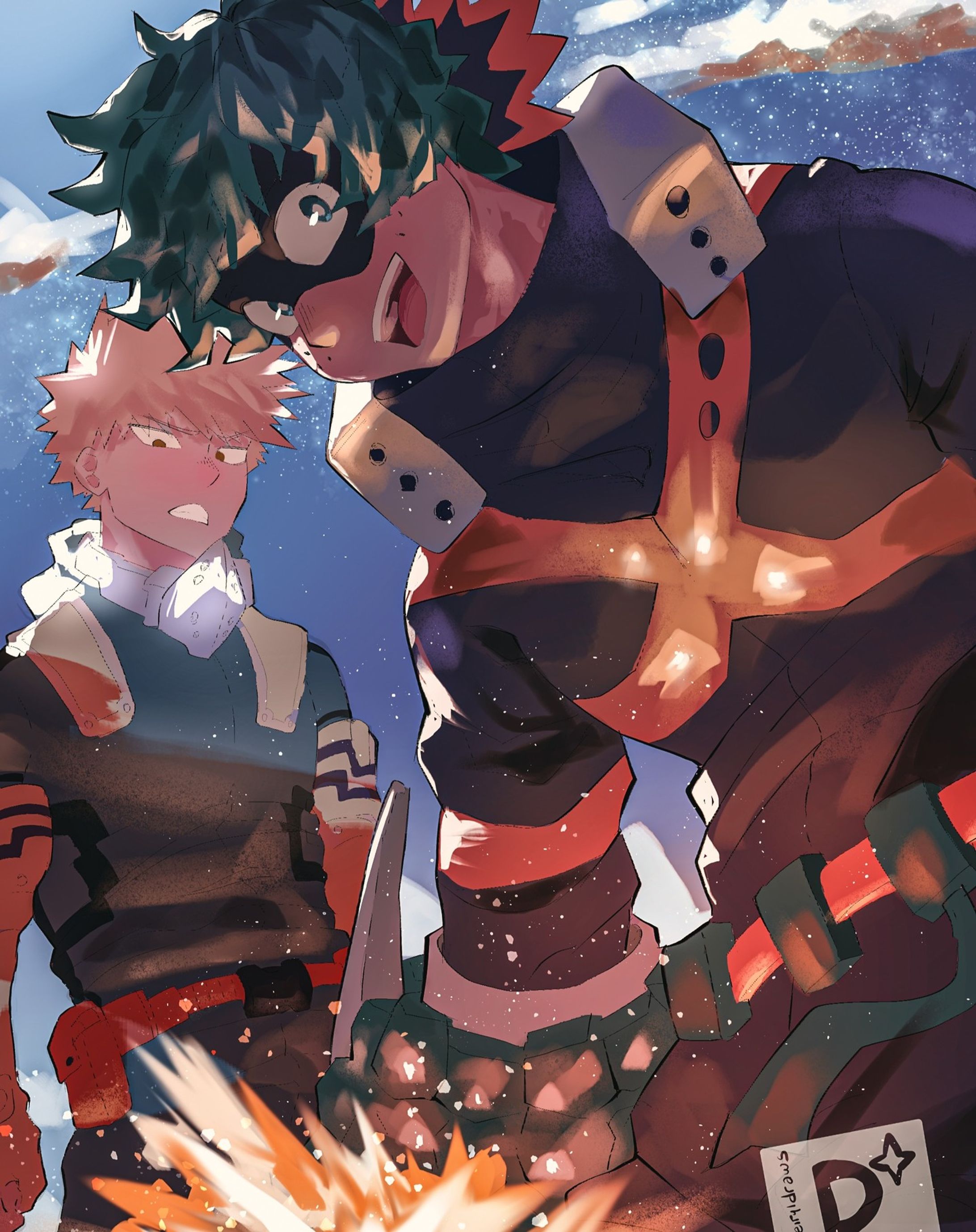 Encore un fanart de mha, en même temps quelle masterclass vous avez pas fini d'en voir😂

#otaku #manga #mangadraw #animedoodle #animeartistssquad #animemanga #animedraw #animestyle #animefan
#deku #kacchan #katsukibakugo #midoriyaizuku #izuku #bokunoheroacademia-1