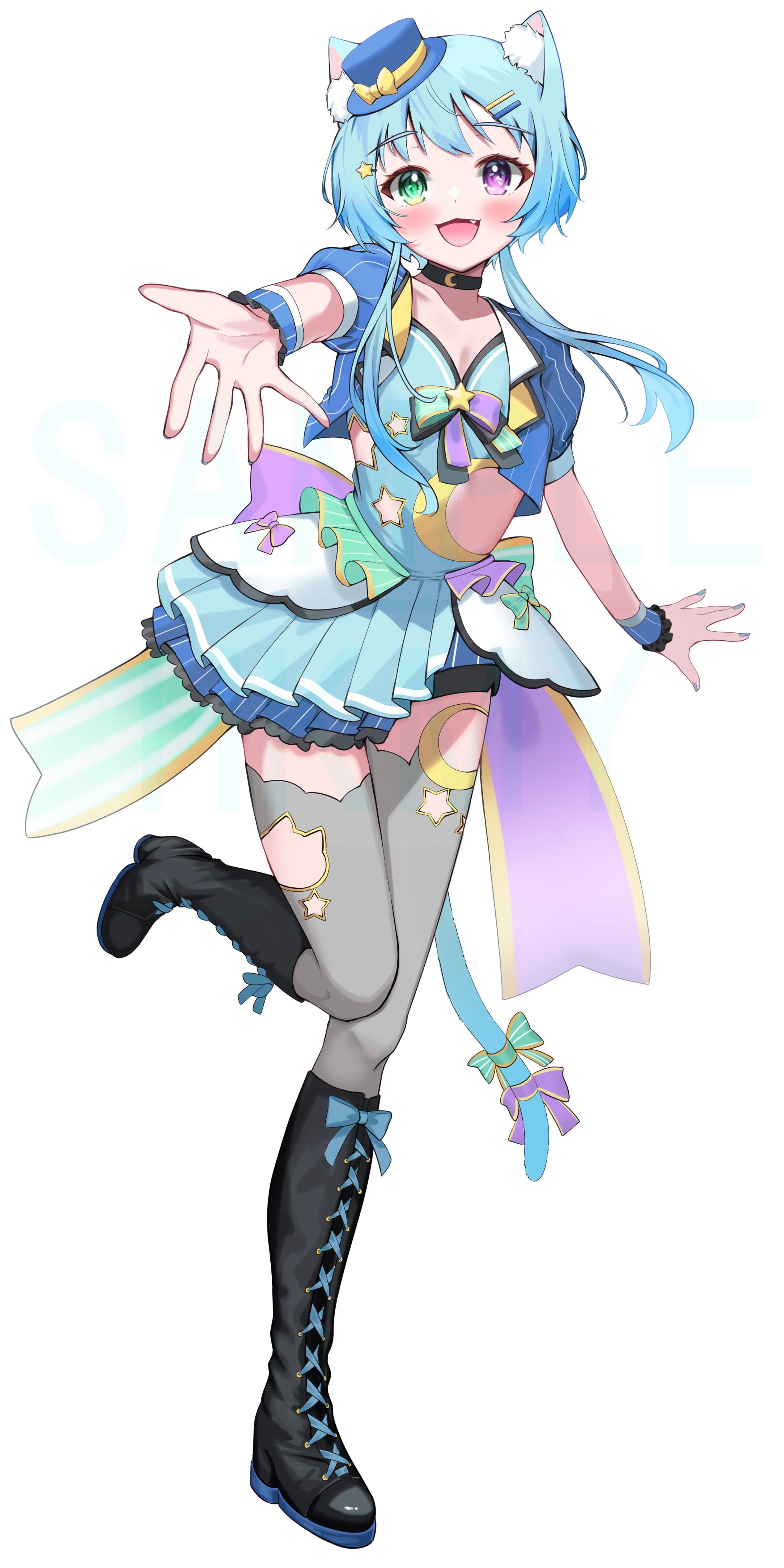 IRIAMライバー　ぴょん。様イラスト-1