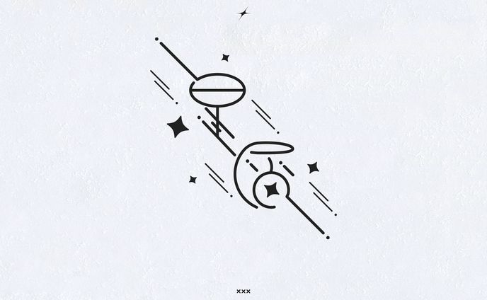 星屑 レタリング