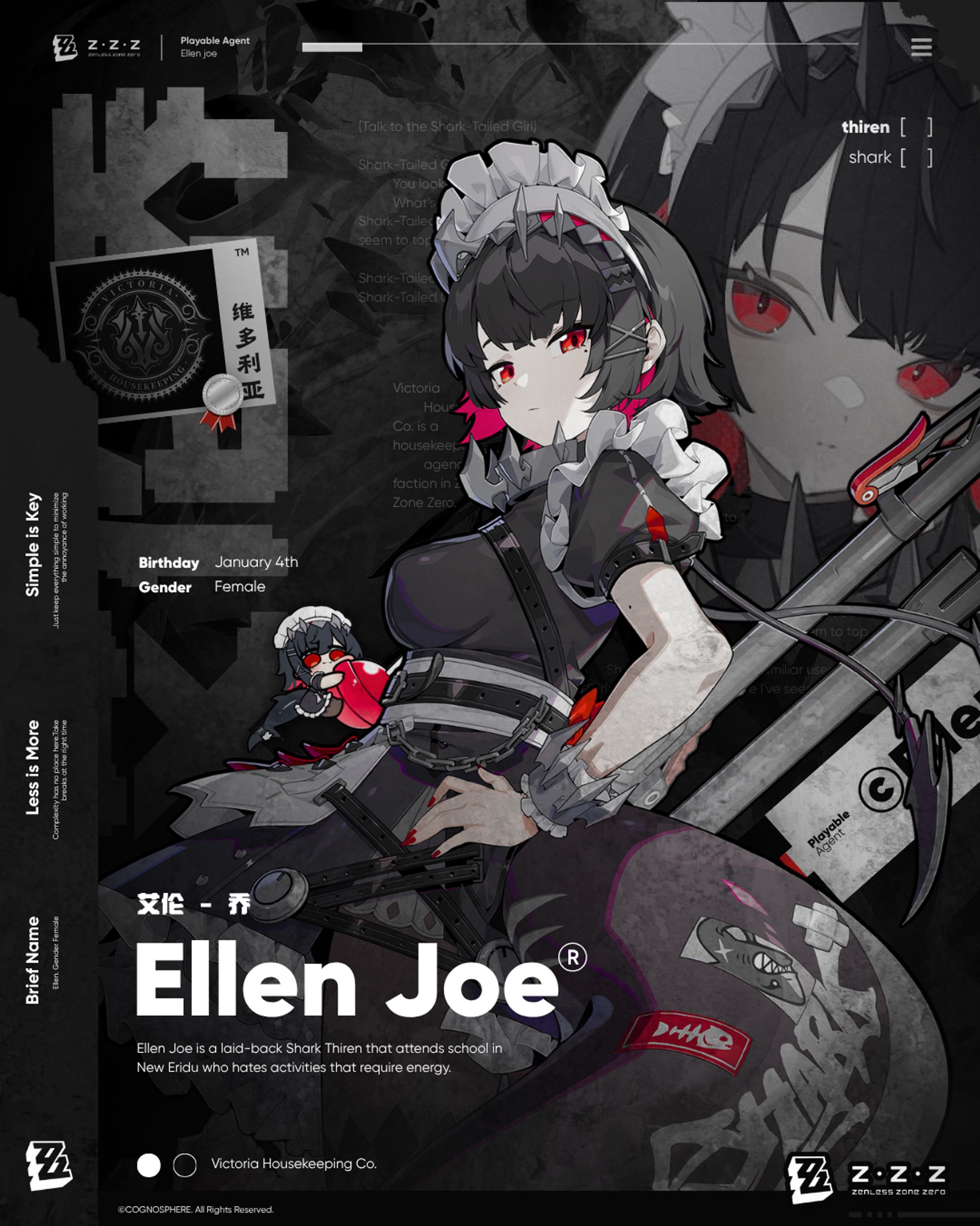 Ellen Joe • ZZZ-1