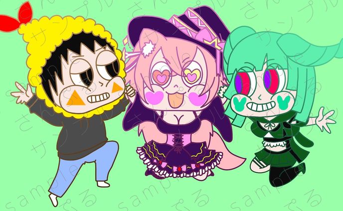 グラフィックデザイン、イラスト、vroid