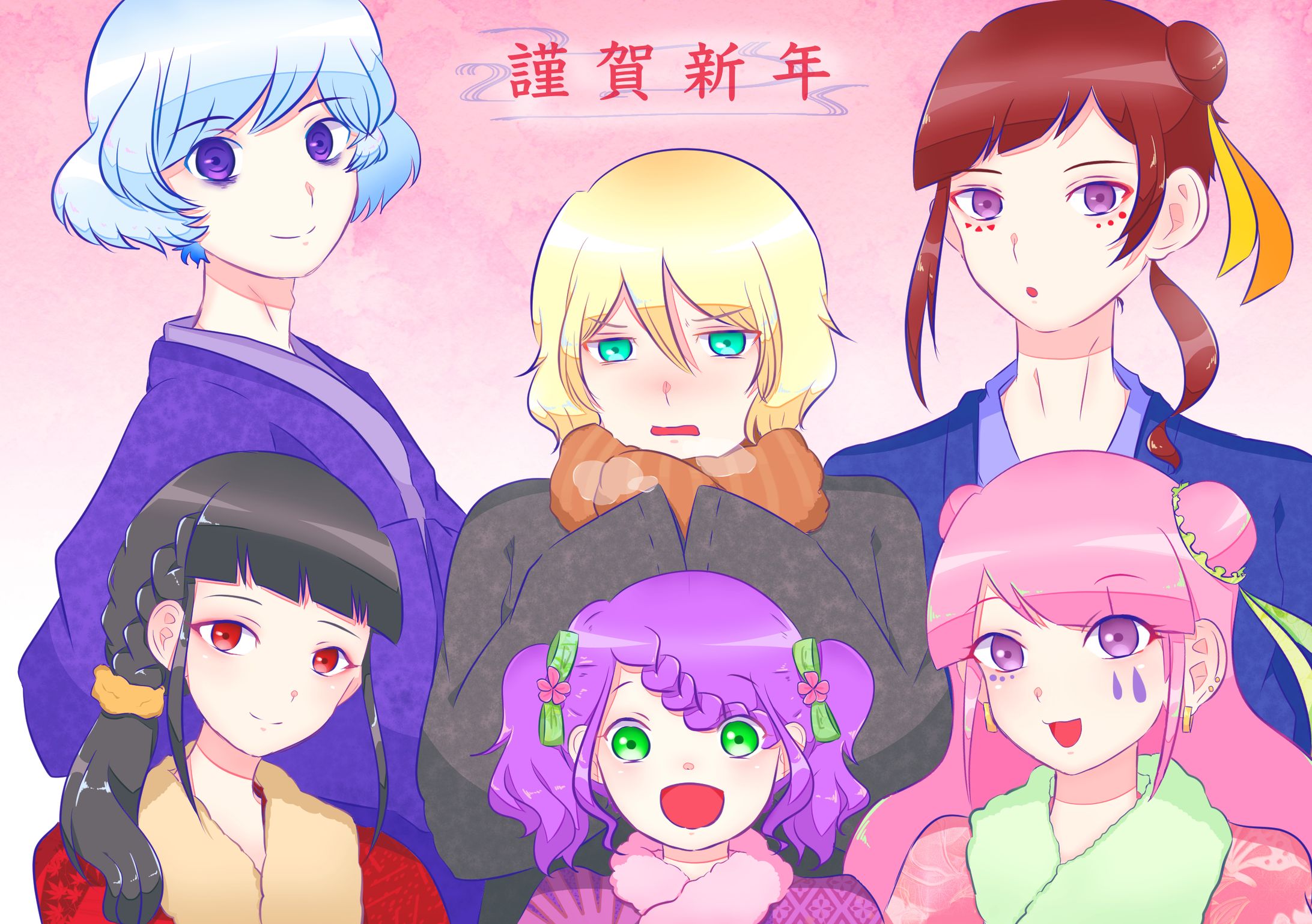 過去絵　一次創作まとめ③-1