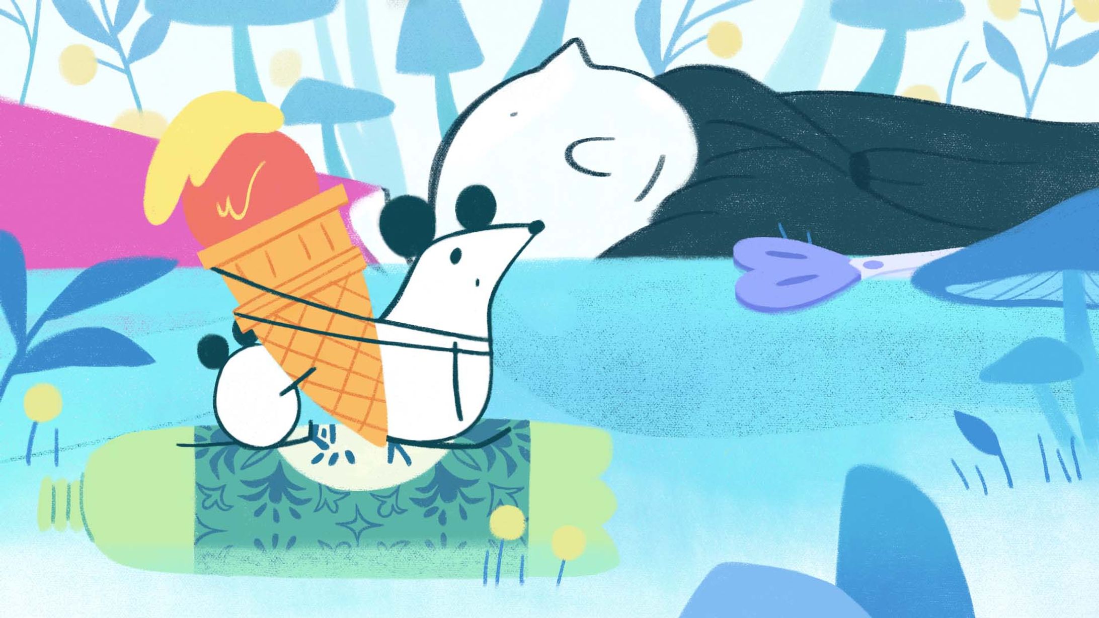 雨の運動会（2Dアニメーション）-1