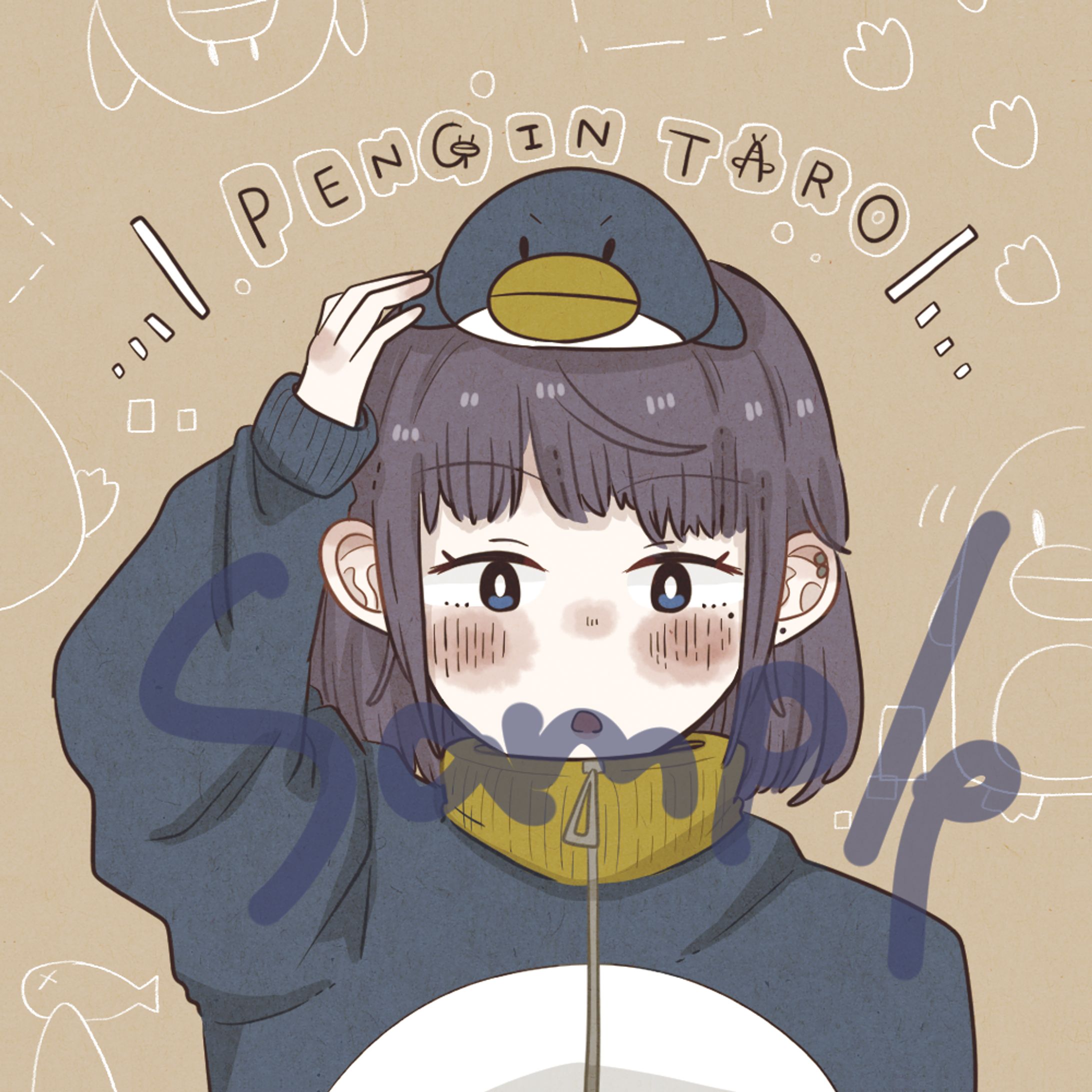 【ご依頼】アイコン/ぺんぎんたろう様-1