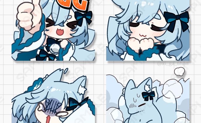 イラスト、配信用スタンプ