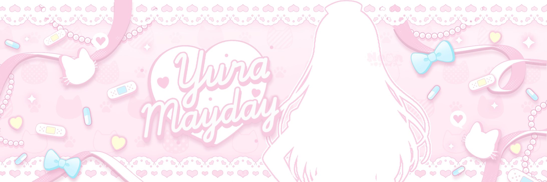 "Yura mayday" — banner nurse pink-1