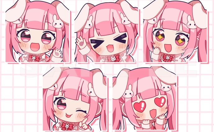 うさたん様 グッズ用イラスト