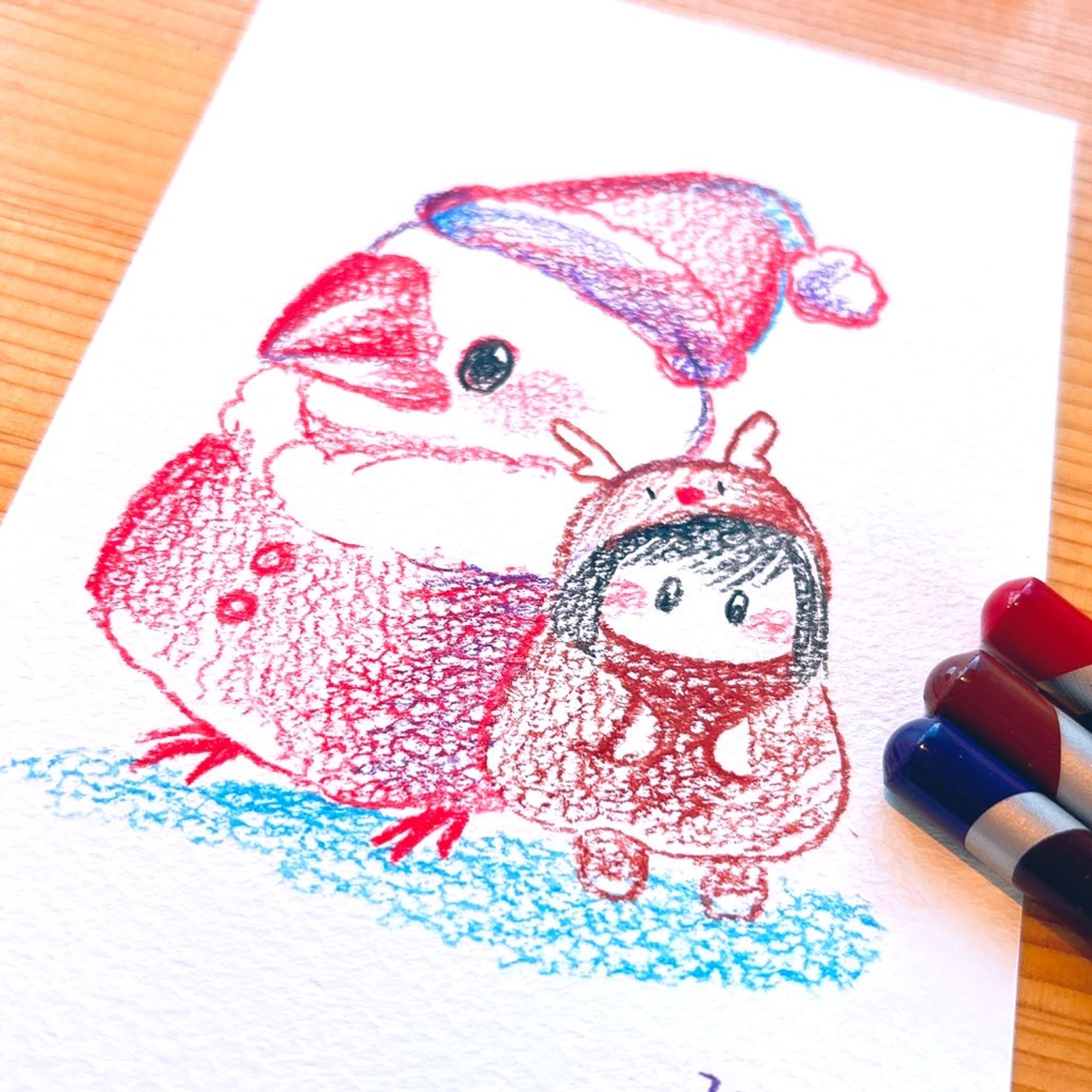 色鉛筆イラスト-1