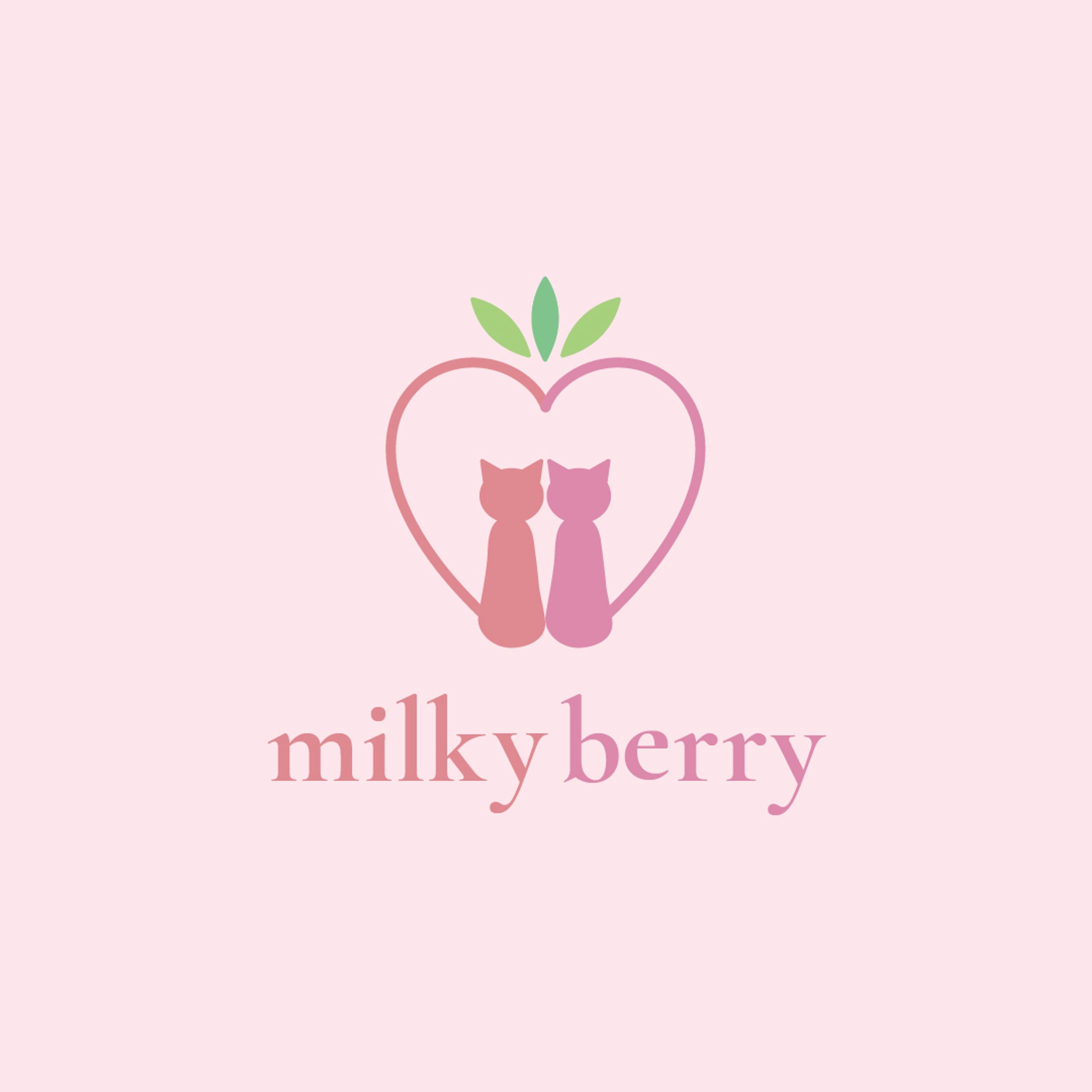 【milky berry様】ロゴ-1