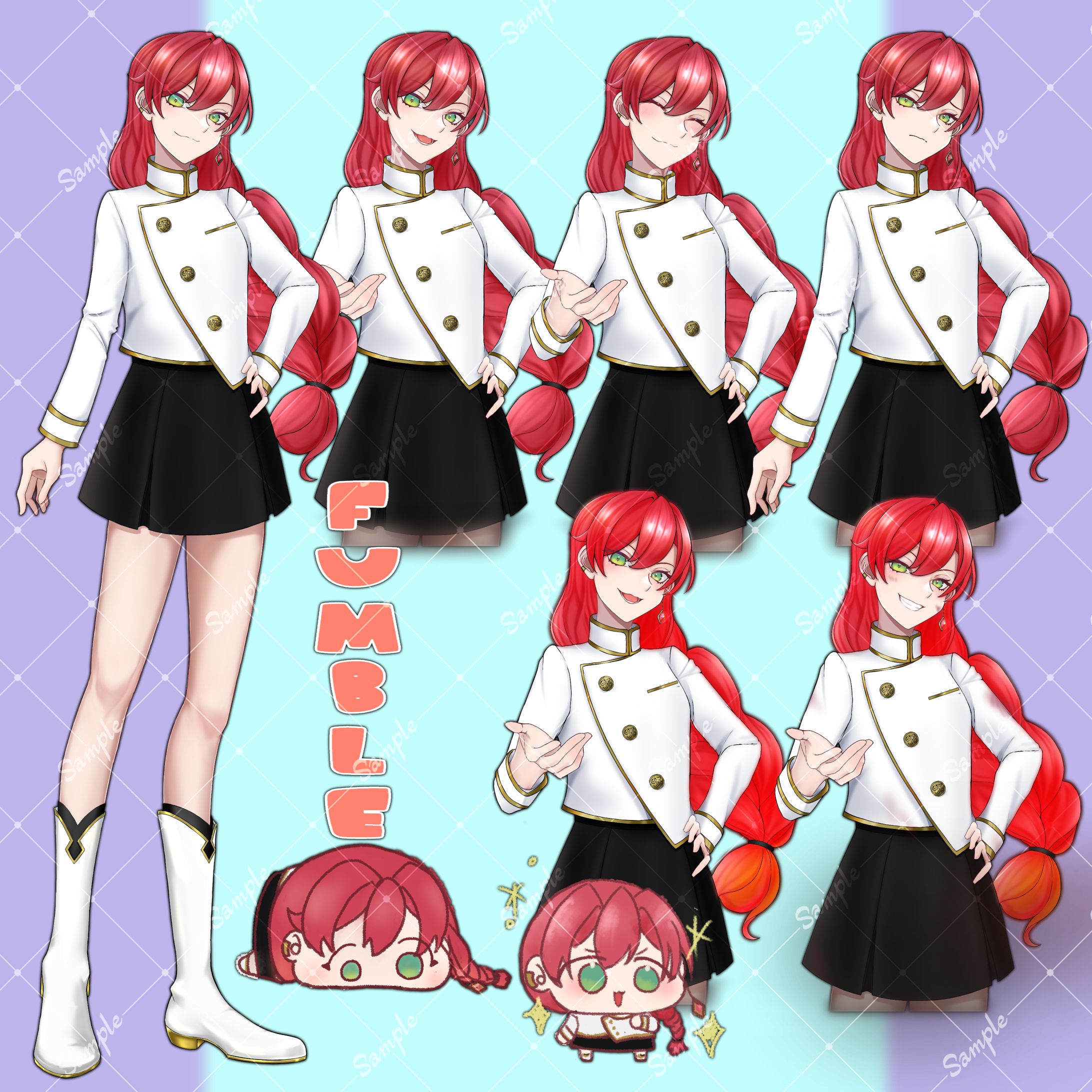 CoC「Magi9 Arts 4U」　HO1　立ち絵-1