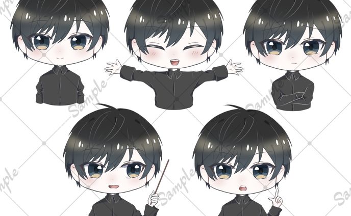 【ご依頼】表情差分イラスト
