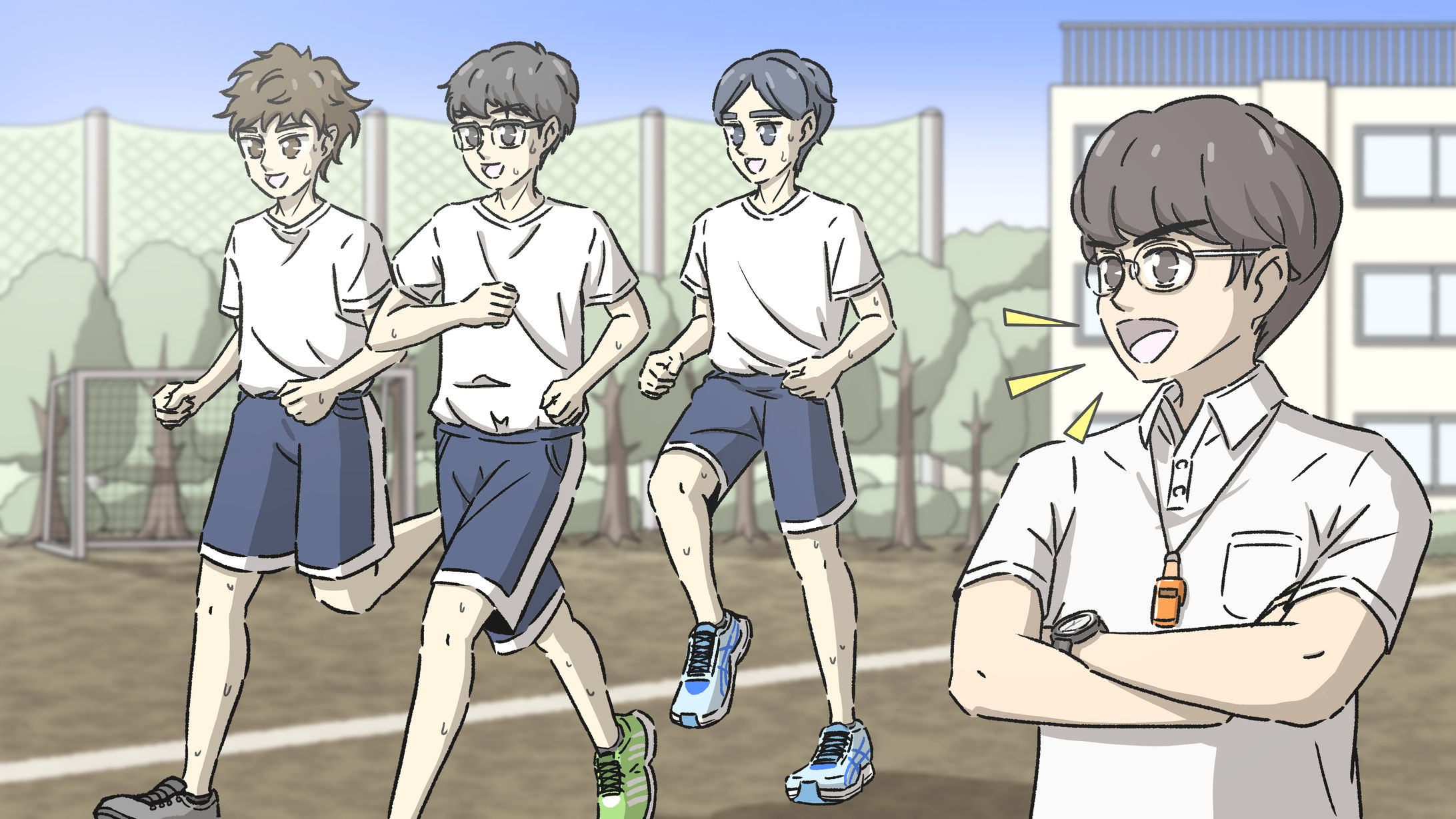 スタンドバイ株式会社【オンライン教材】「思いをこめたプレゼント」_担当イラスト-1