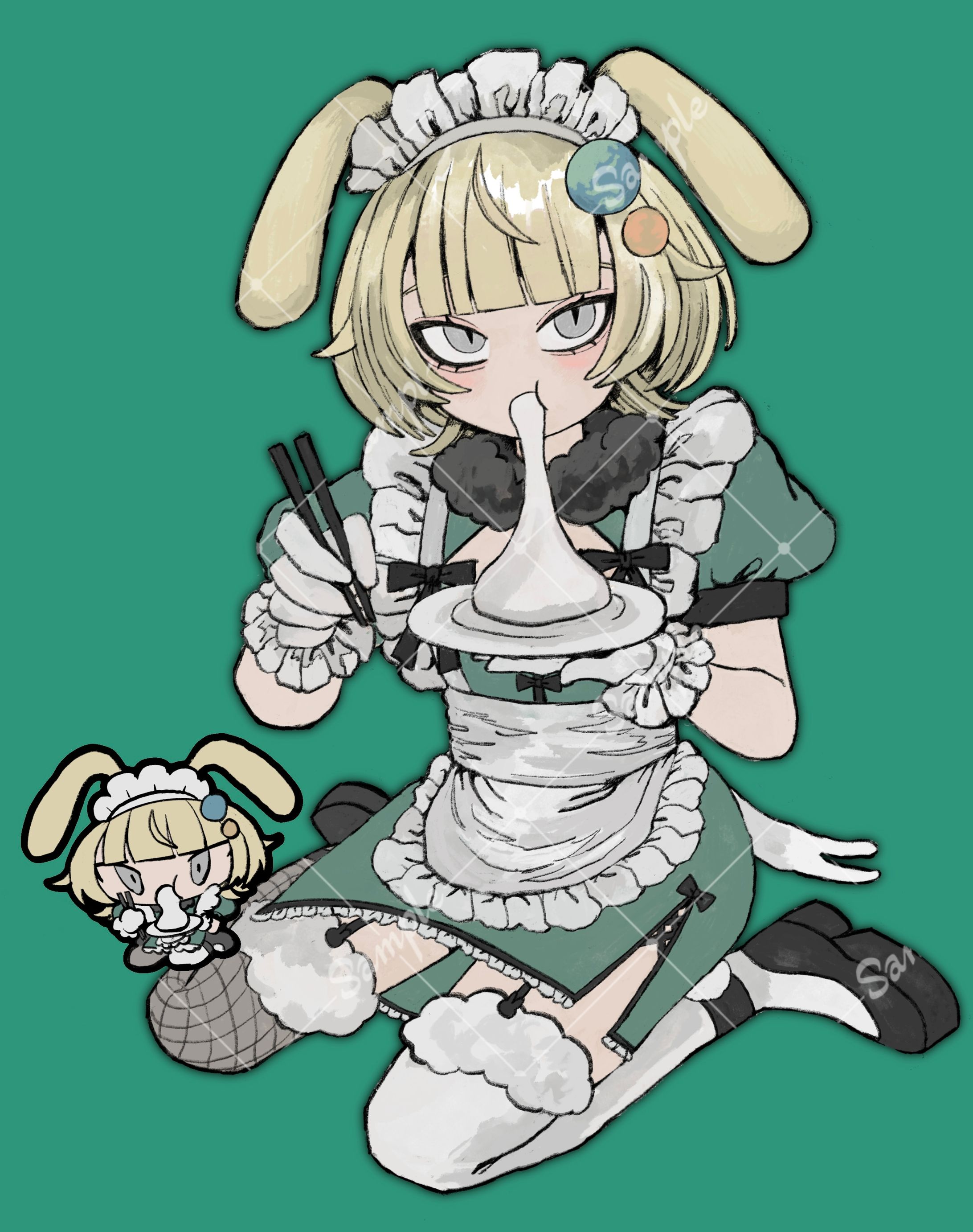 緑兎めいじ様 活動用イラスト-1