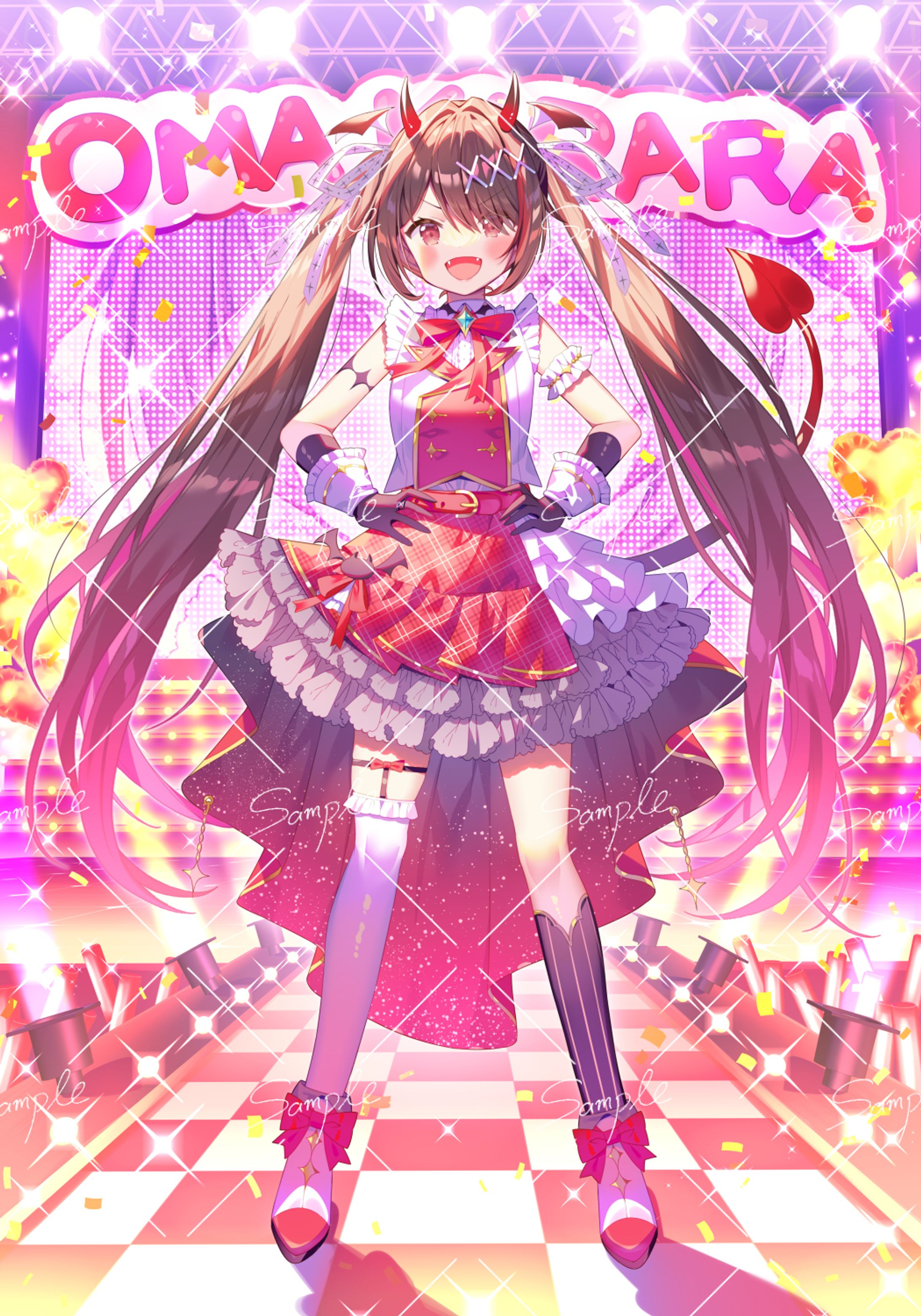 逢魔きらら様 等身大パネルイラスト-1