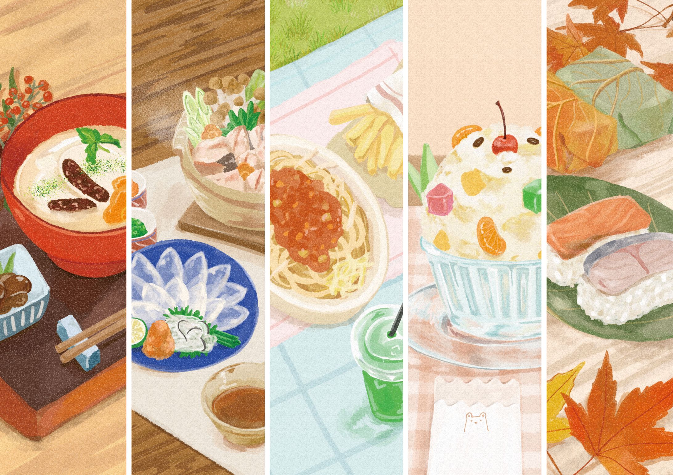 食べ物のイラスト-1