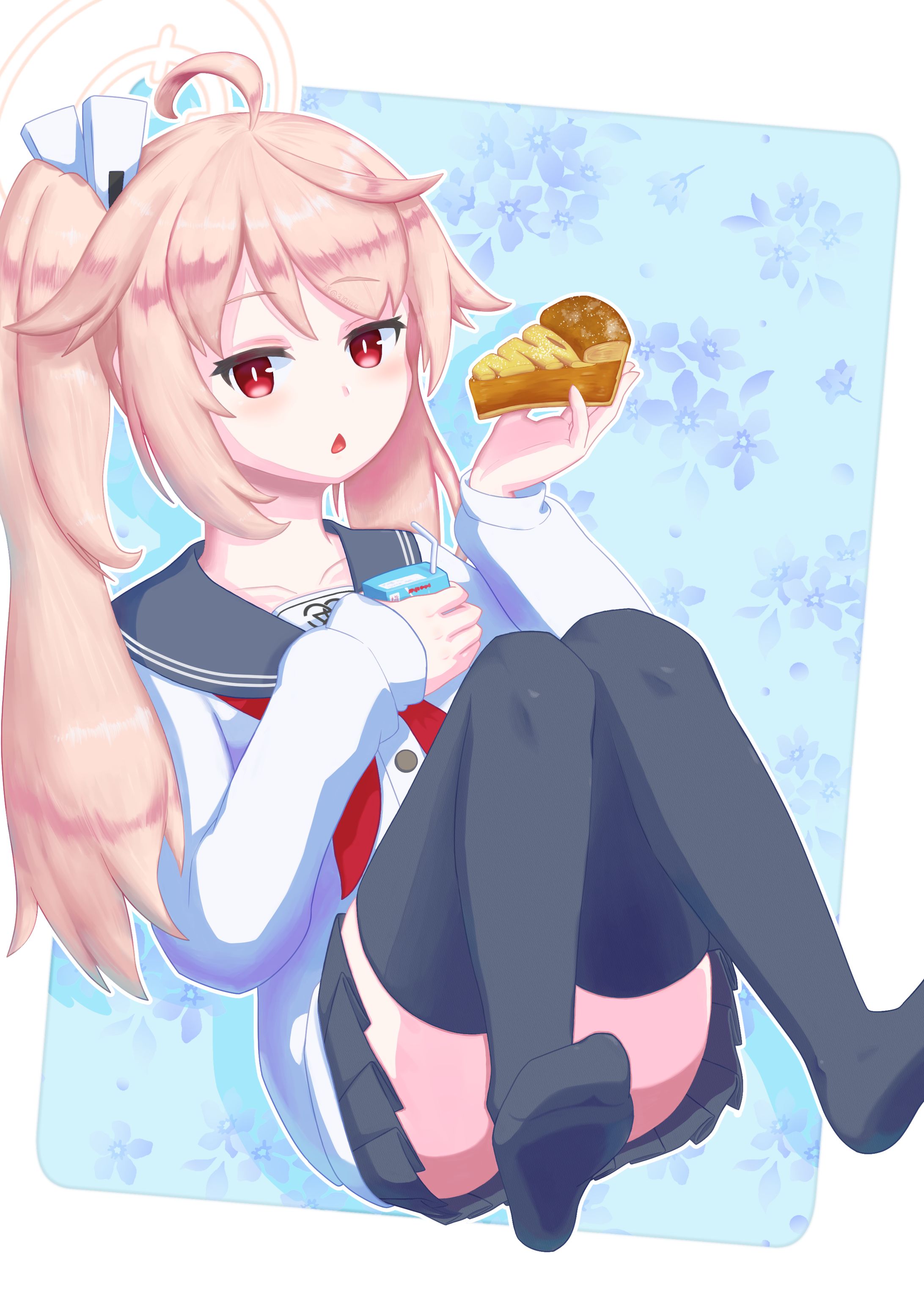 【ファンアート】一緒に食べる？-1