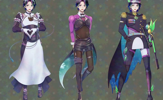 【ご依頼】夜月ねむる様【IRIAM用新衣装制作】
