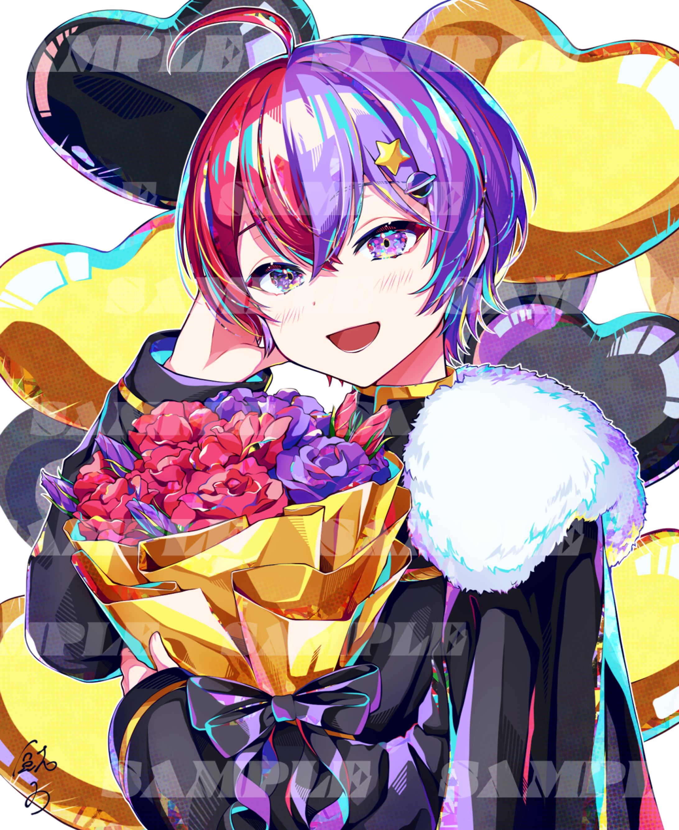 お誕生日イラスト-1